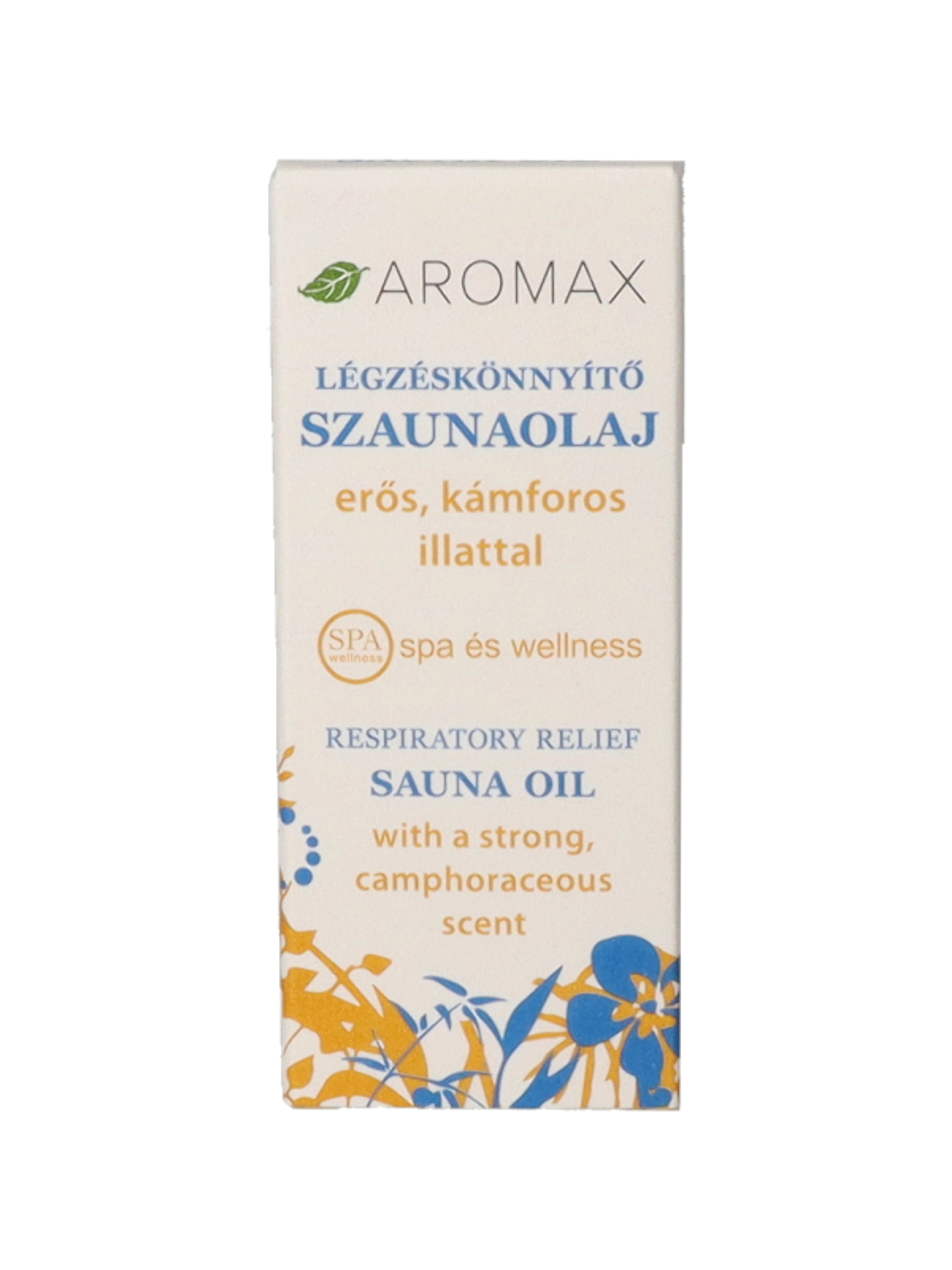 Aromax légzéskönnyítő szaunaolaj - 10 ml