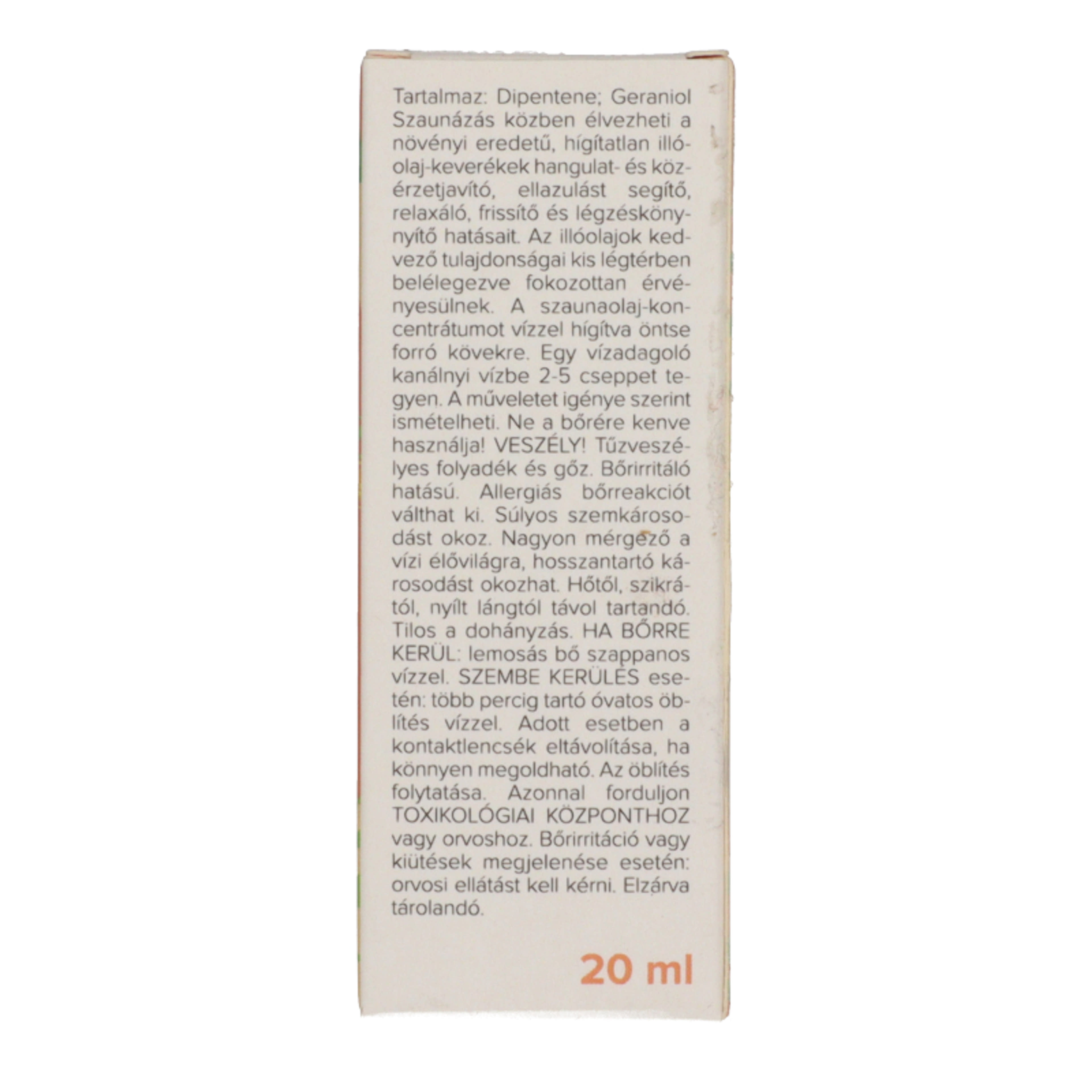 Aromax szaunaolaj citrusharmat - 20 ml-4