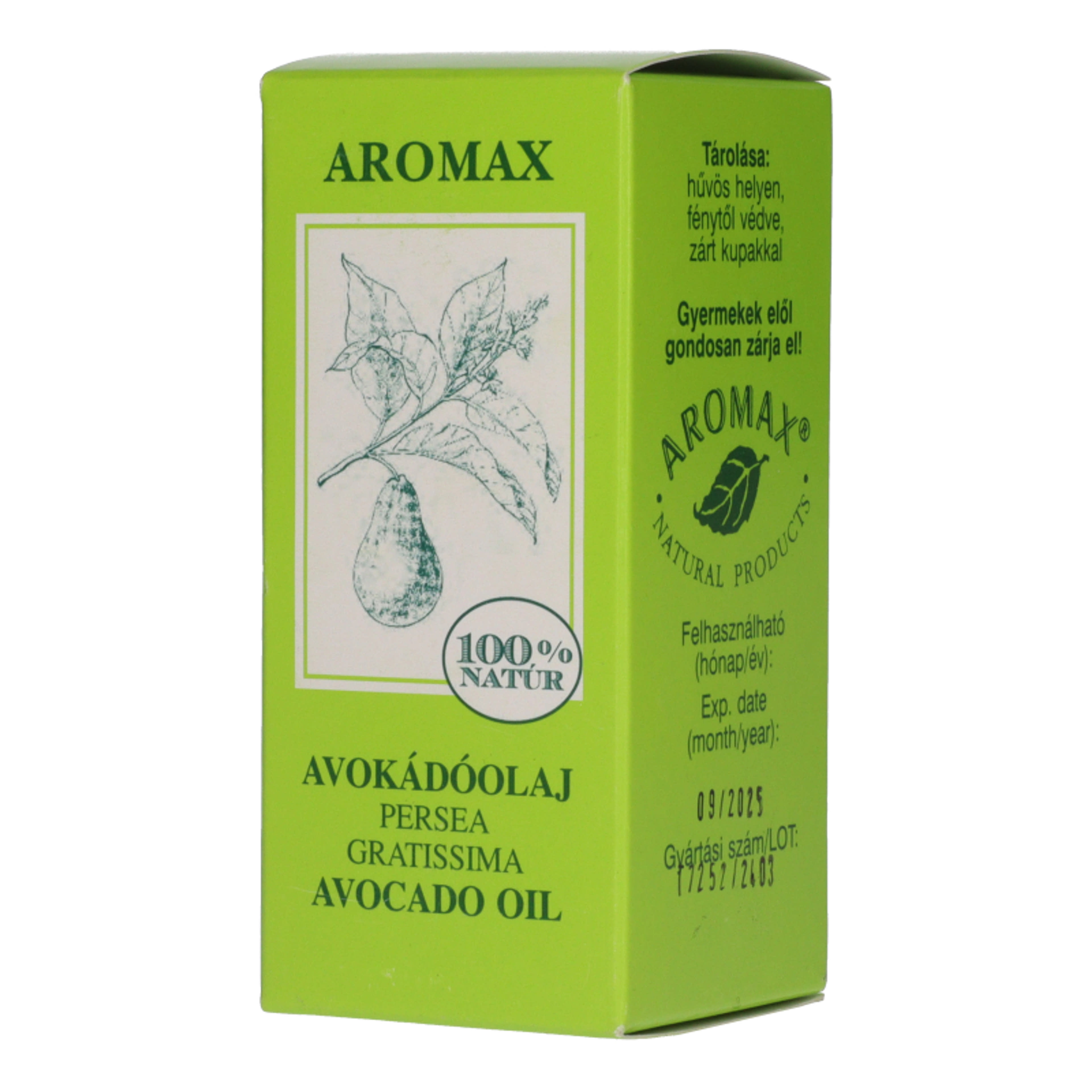 Aromax Avokádóolaj - 50 ml-3