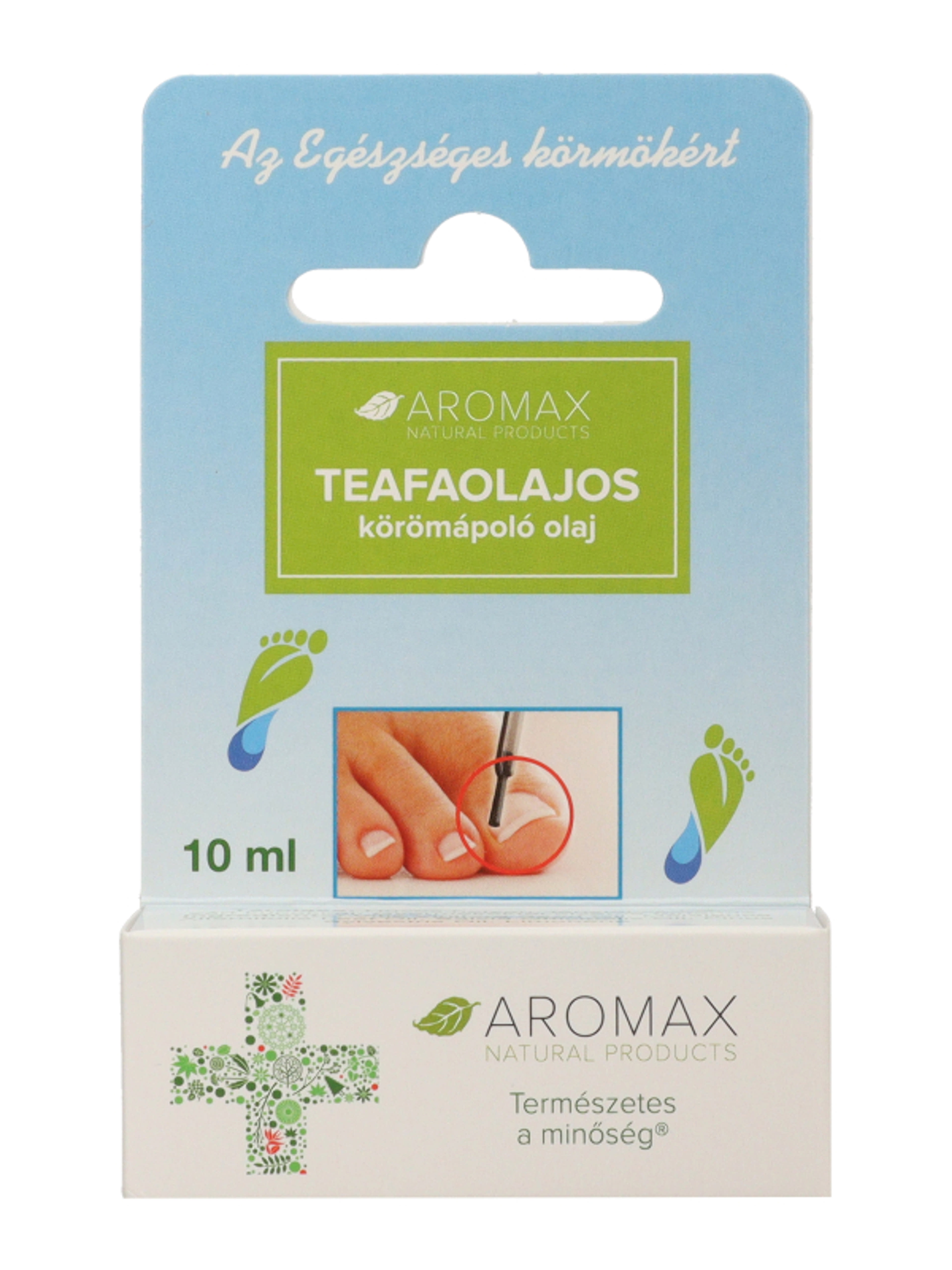 Aromax teafaolajos köröm és lábápoló ecsetelő - 10 ml-2