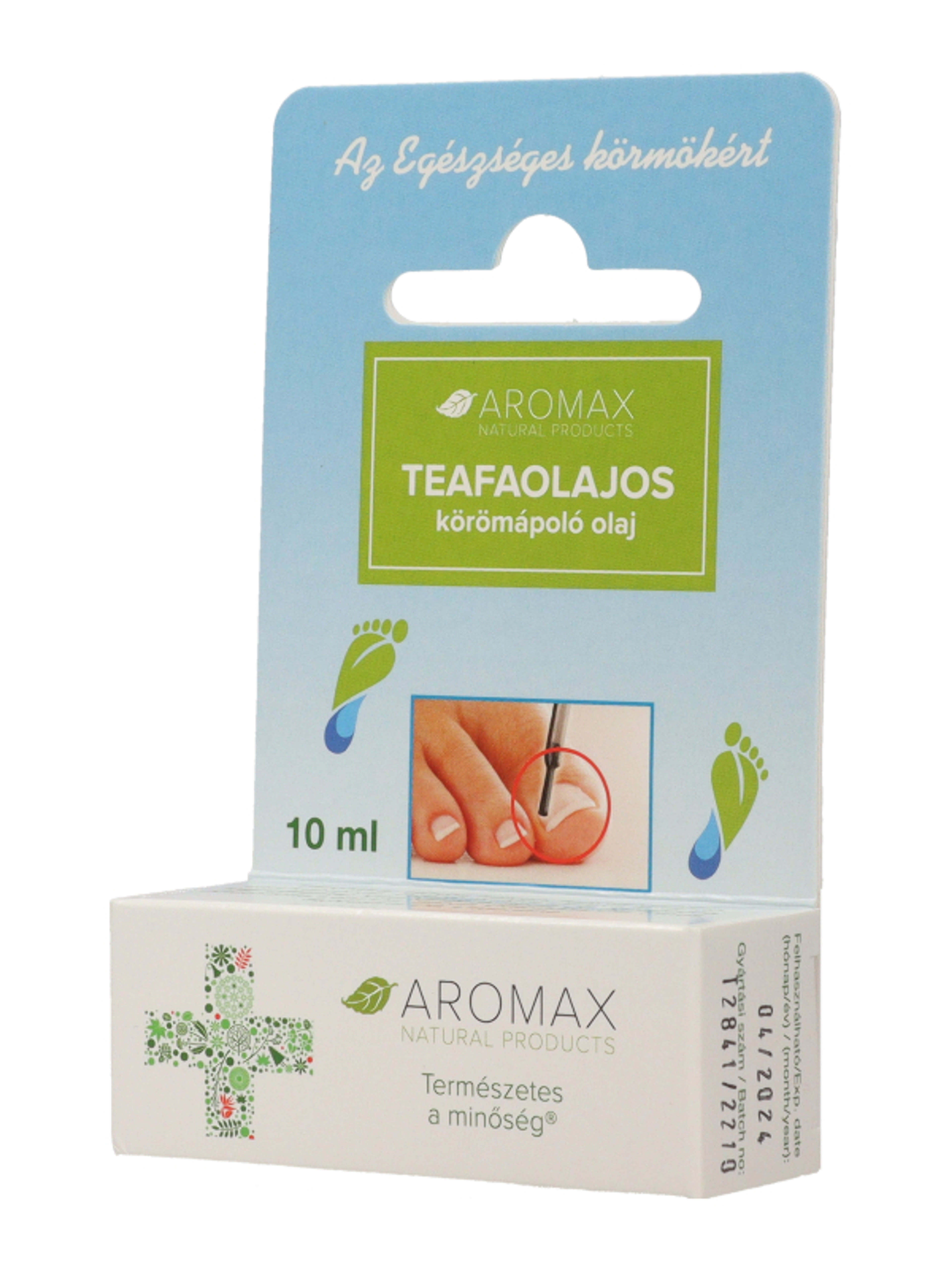 Aromax teafaolajos köröm és lábápoló ecsetelő - 10 ml-3