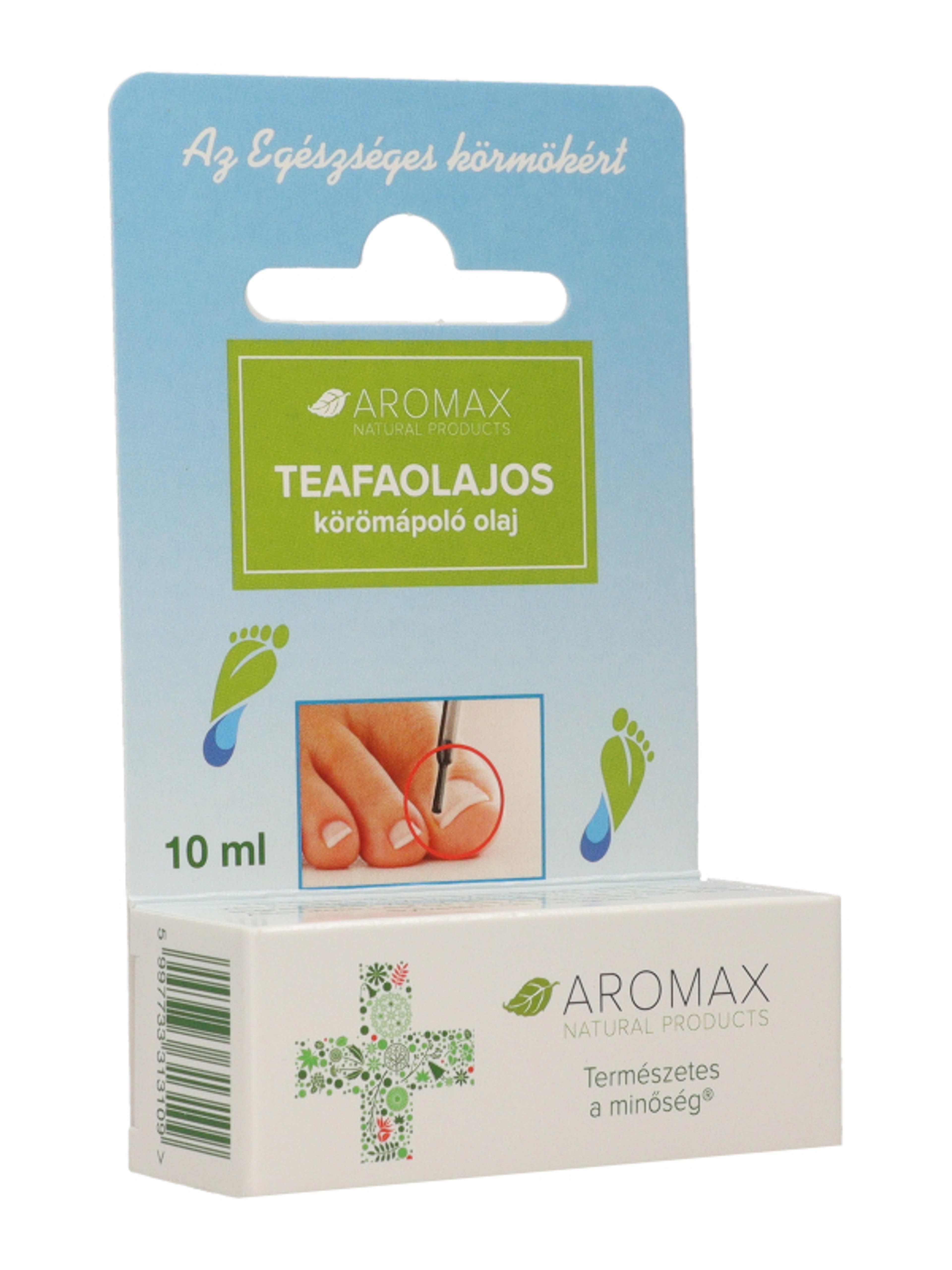 Aromax teafaolajos köröm és lábápoló ecsetelő - 10 ml-5