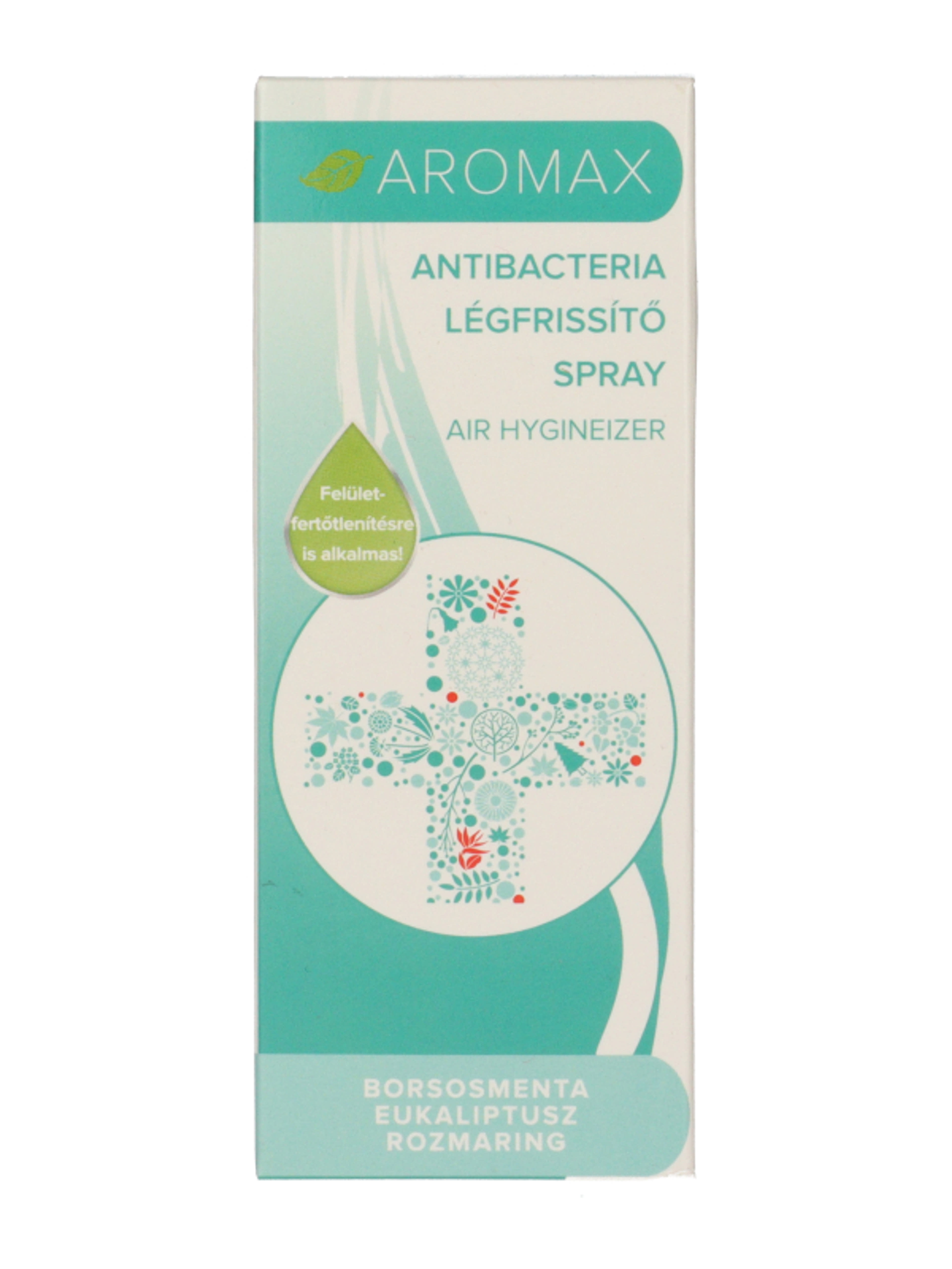 Aromax Borsmenat, Eukaliptusz, Rozmaring Antibakteriális Spray - 20 ml-2