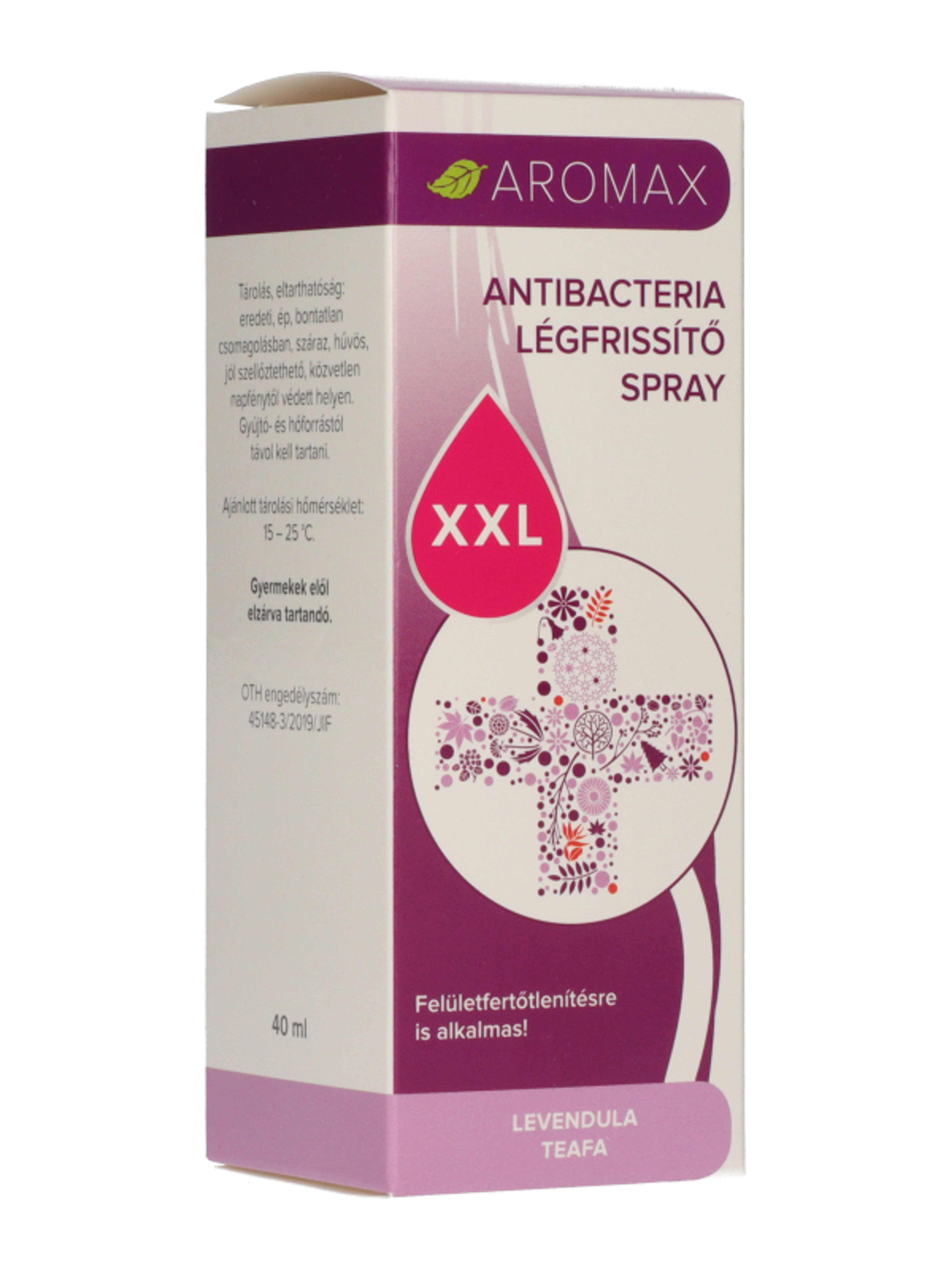 Aromax XXL antibakteriális spray levelndula-teafa - 40 ml-5