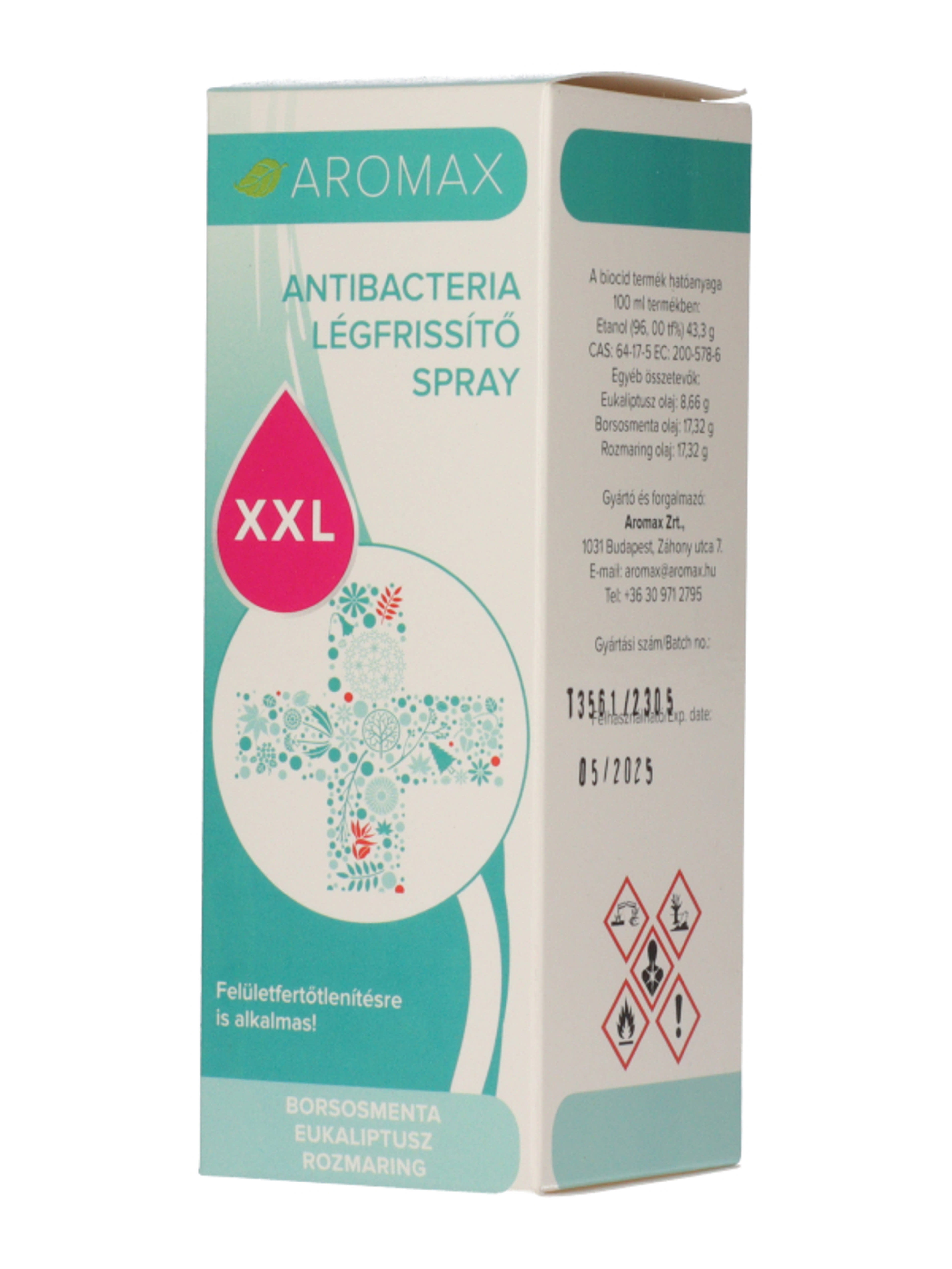 Aromax XXL antibakteriális spray bors menta- eukaliptusz- rozmaring - 40 ml-3
