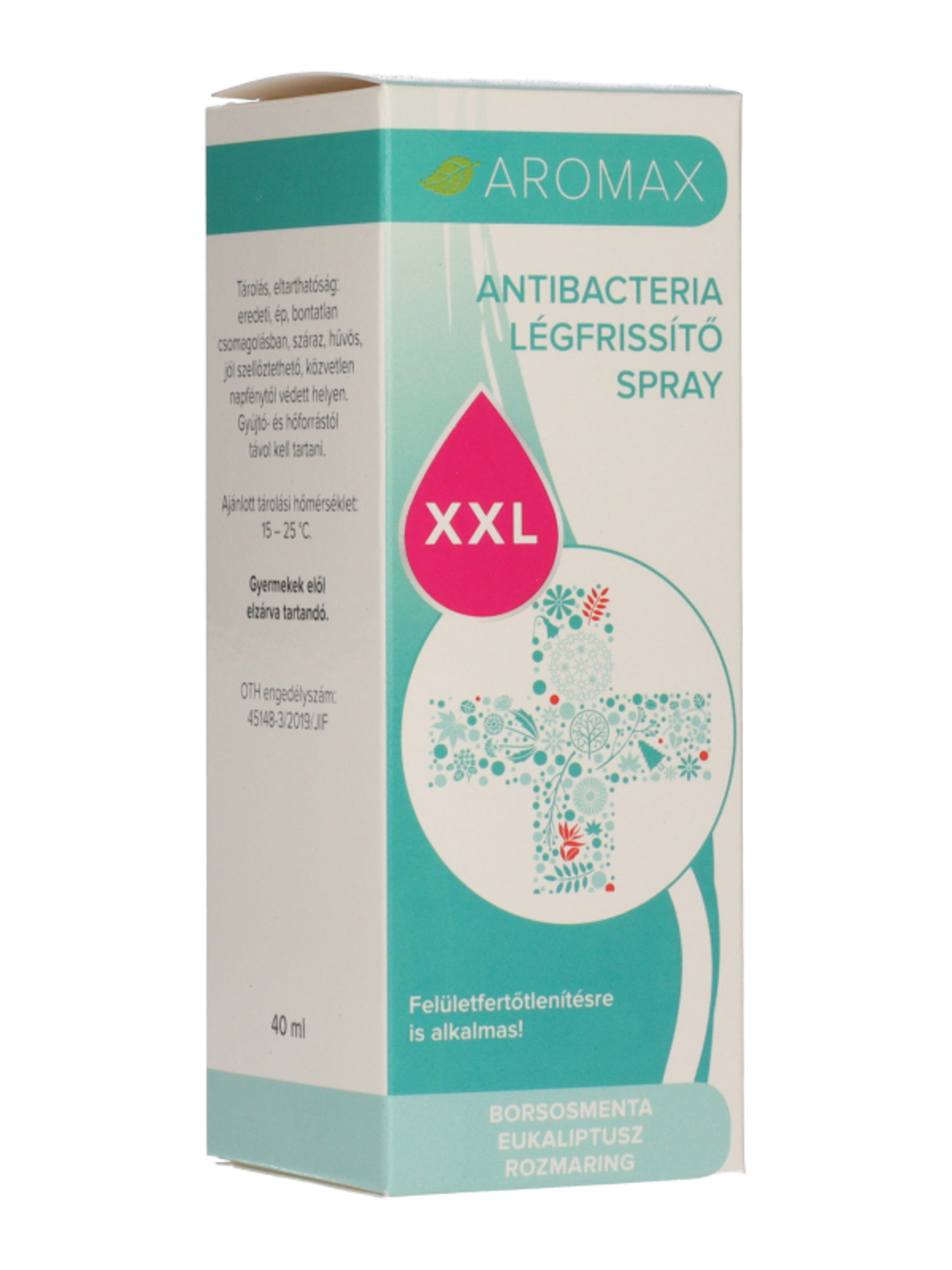 Aromax XXL antibakteriális spray bors menta- eukaliptusz- rozmaring - 40 ml-5