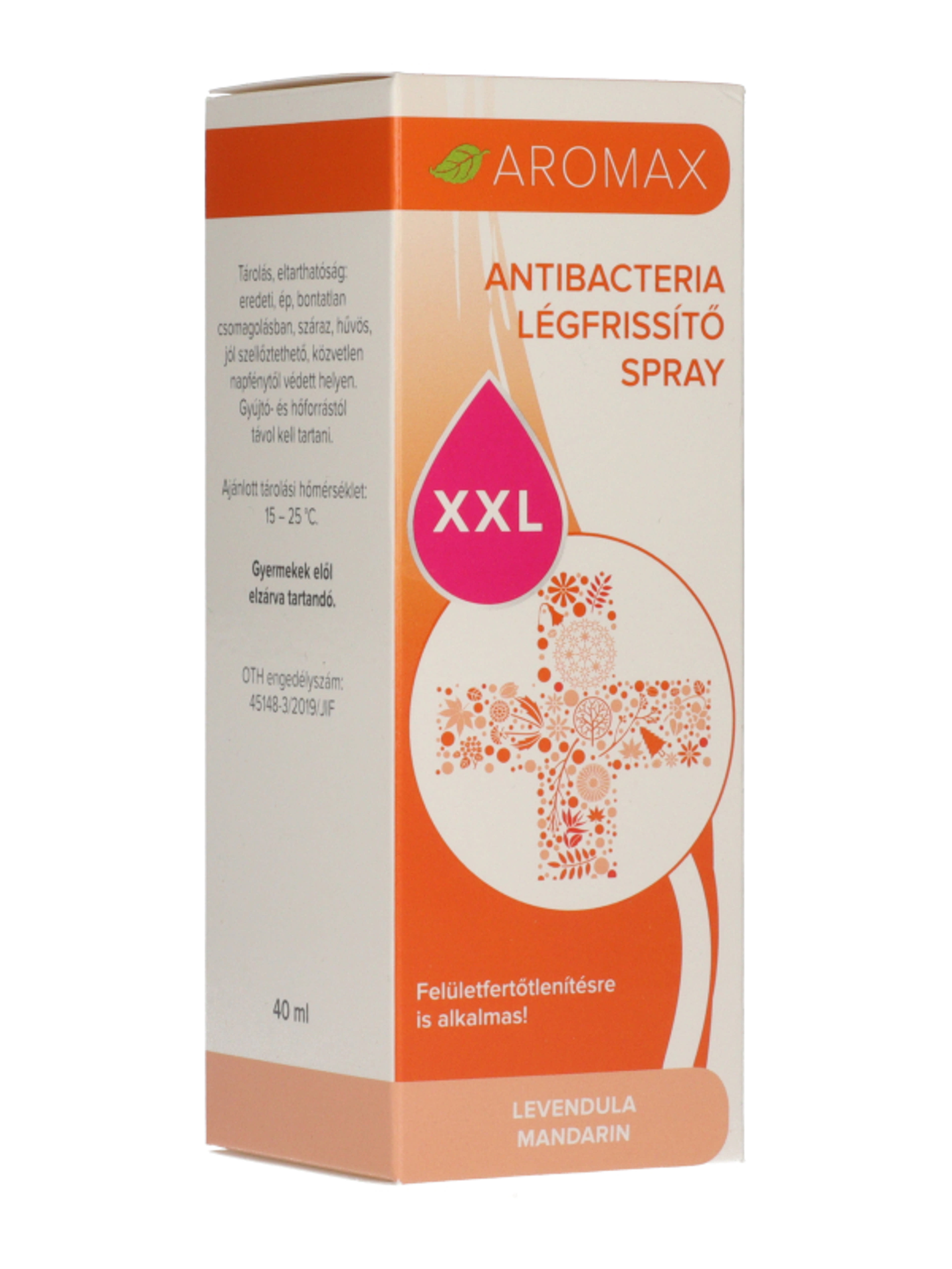 Aromax XXL antibakteriális spray mandarin- levendula - 40 ml-5