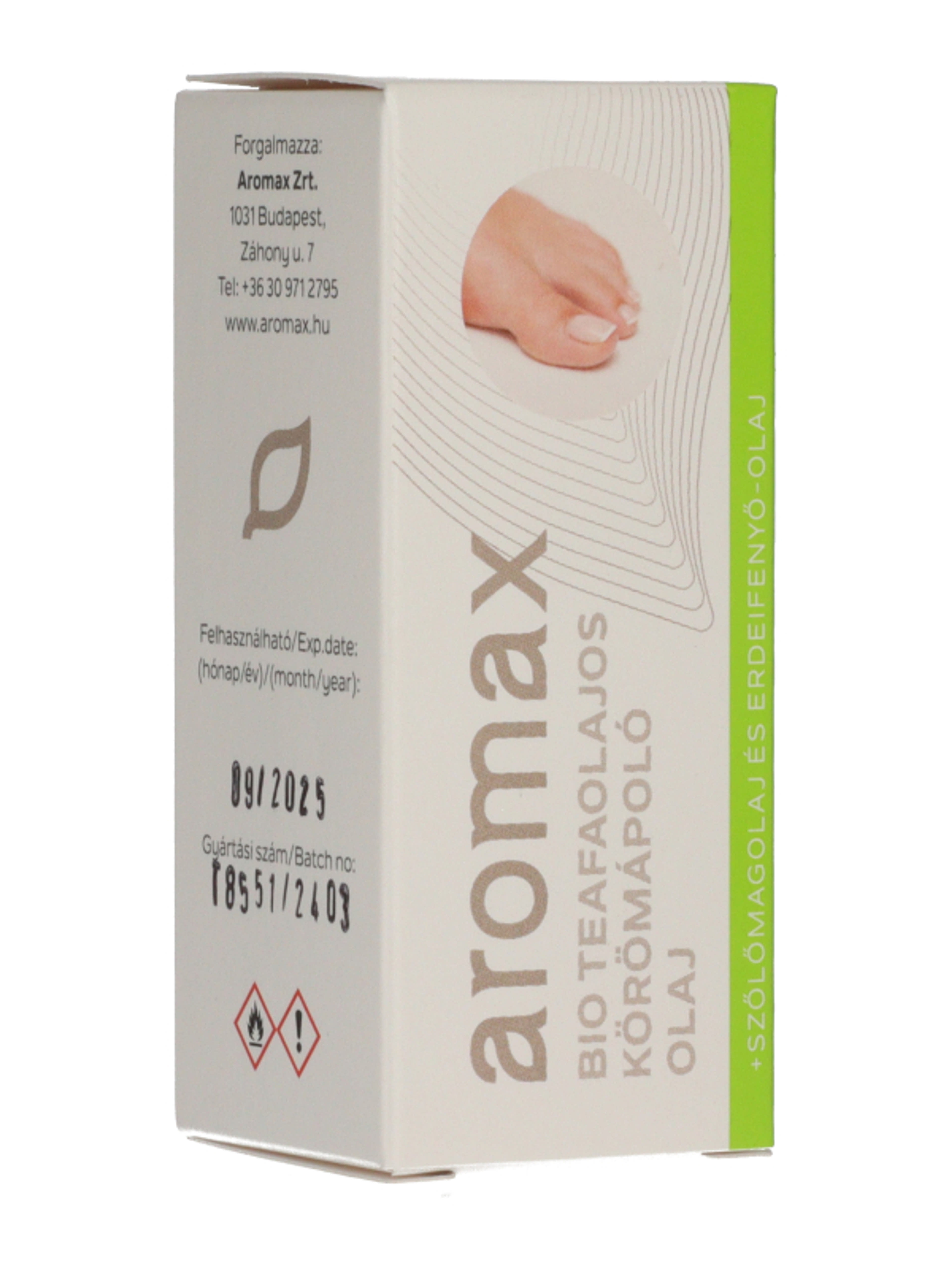 Aromax Bio körömápoló olaj teafaolajos - 10 ml-4
