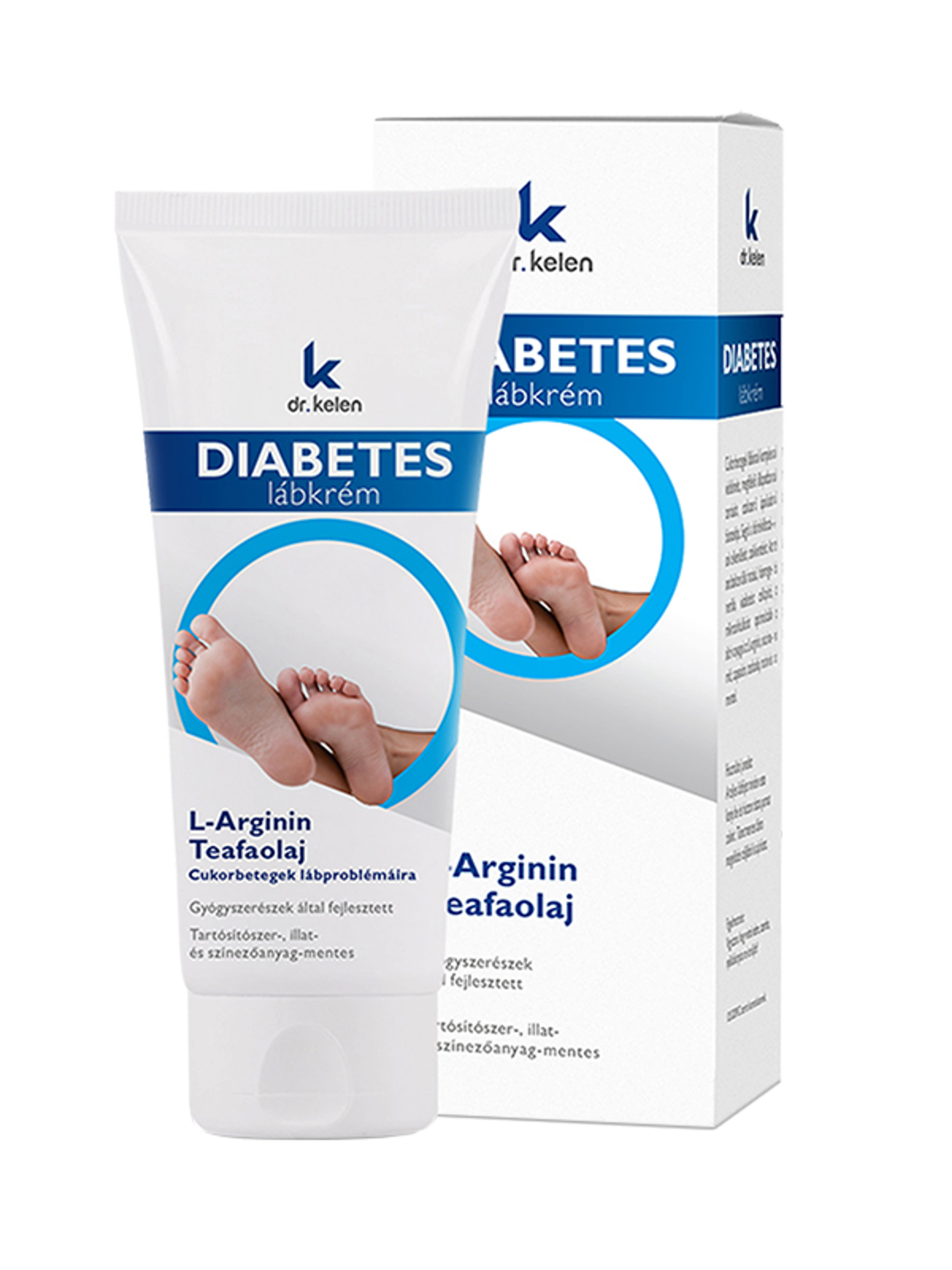Dr.Kelen Diabetes lábkrém cukorbetegek részére - 100 ml-3