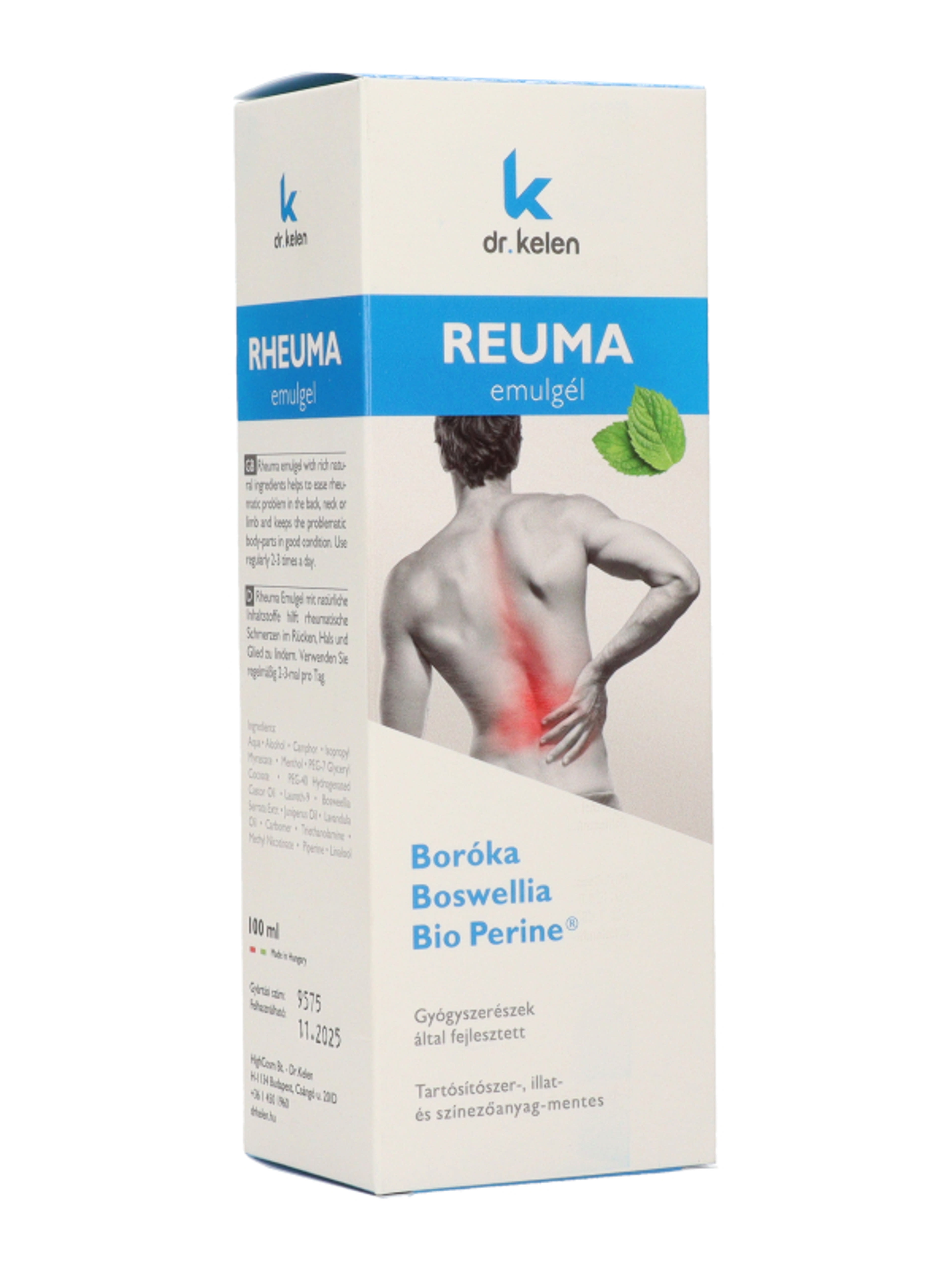 Dr.Kelen Reuma emulgél - 100 ml-5