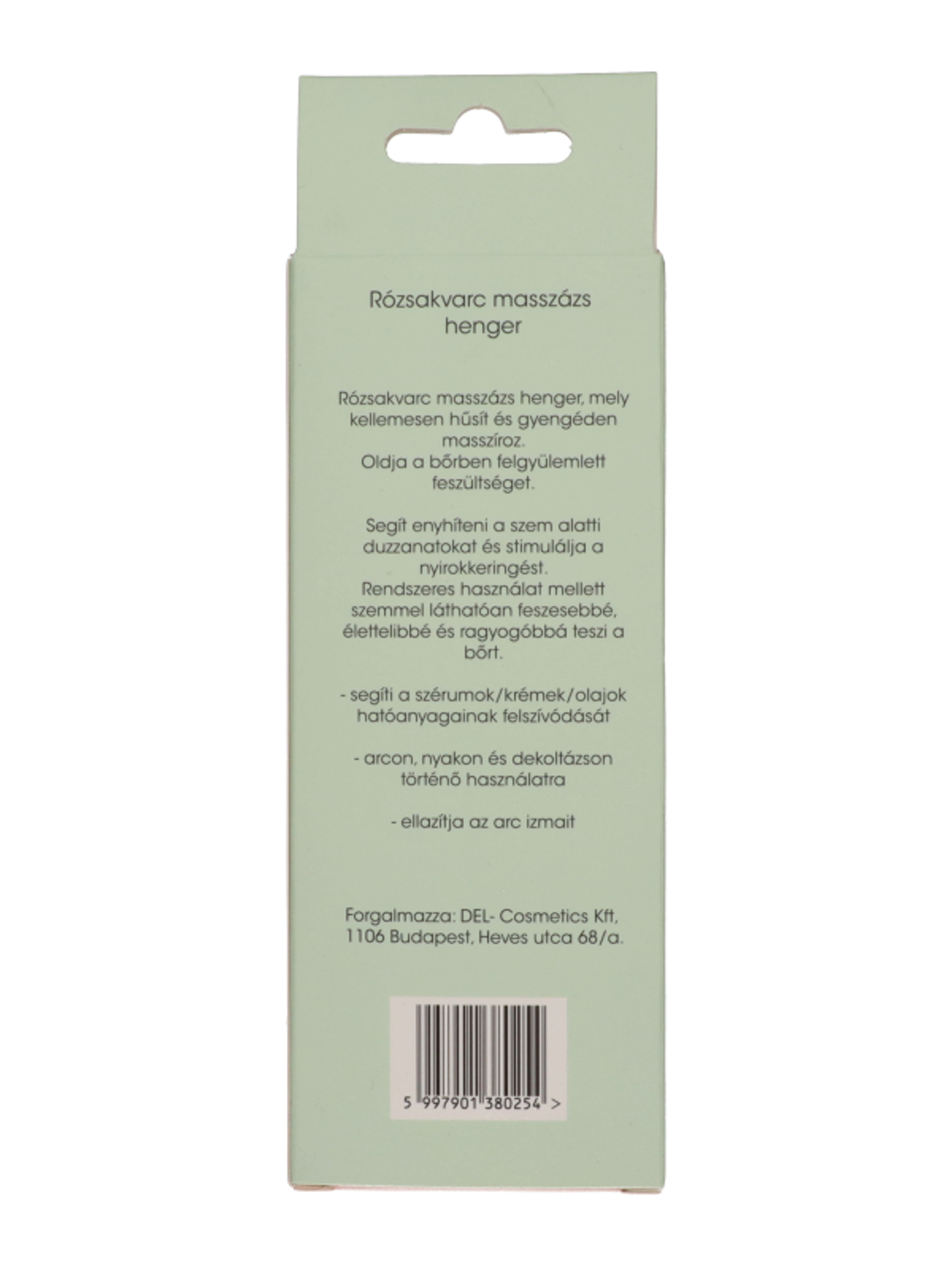 Beauty Essentials rózsakvarc arcmasszírozó henger - 1 db-3