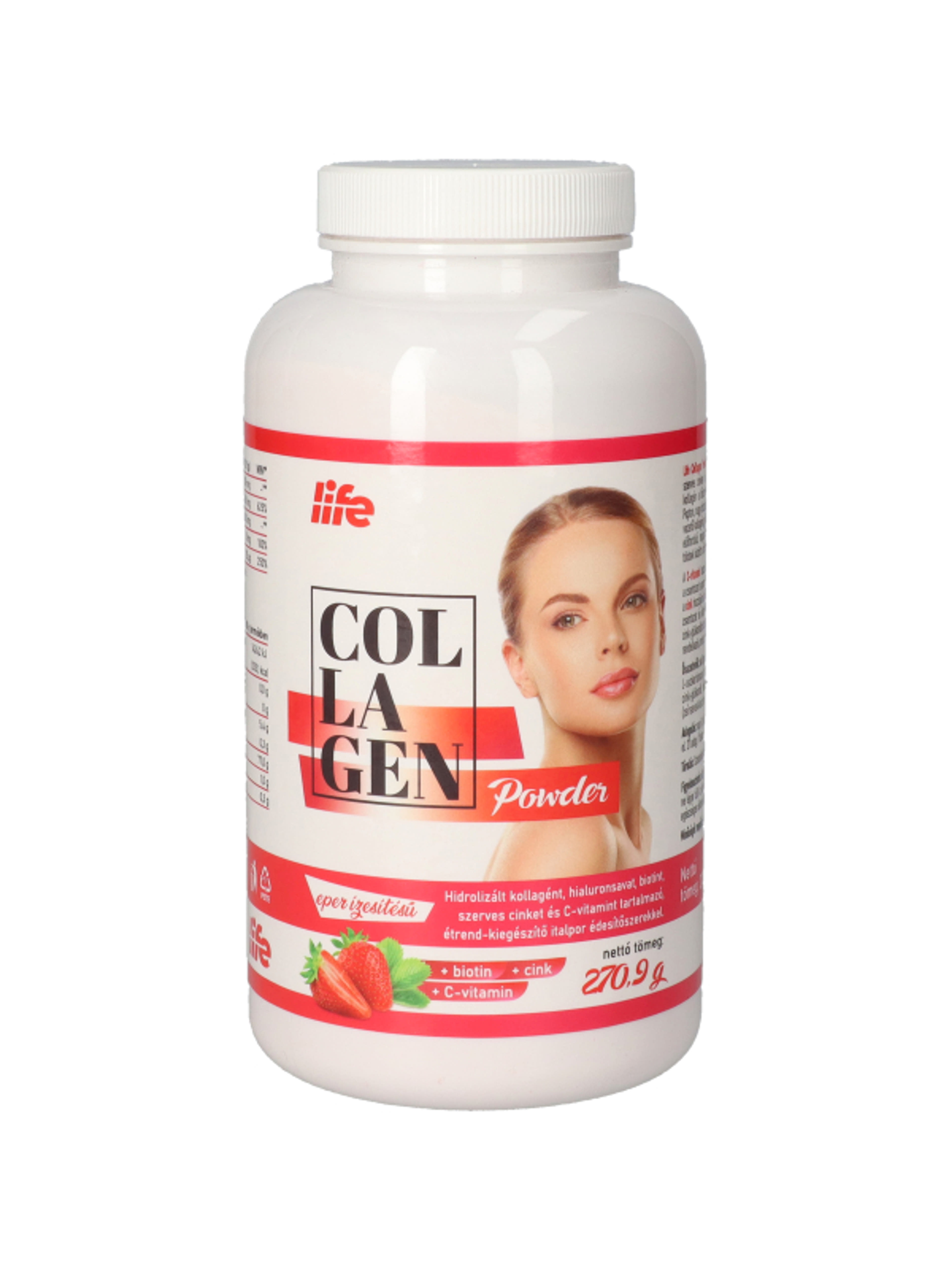 Life Collagen, epres ízesítéssel - 270 g