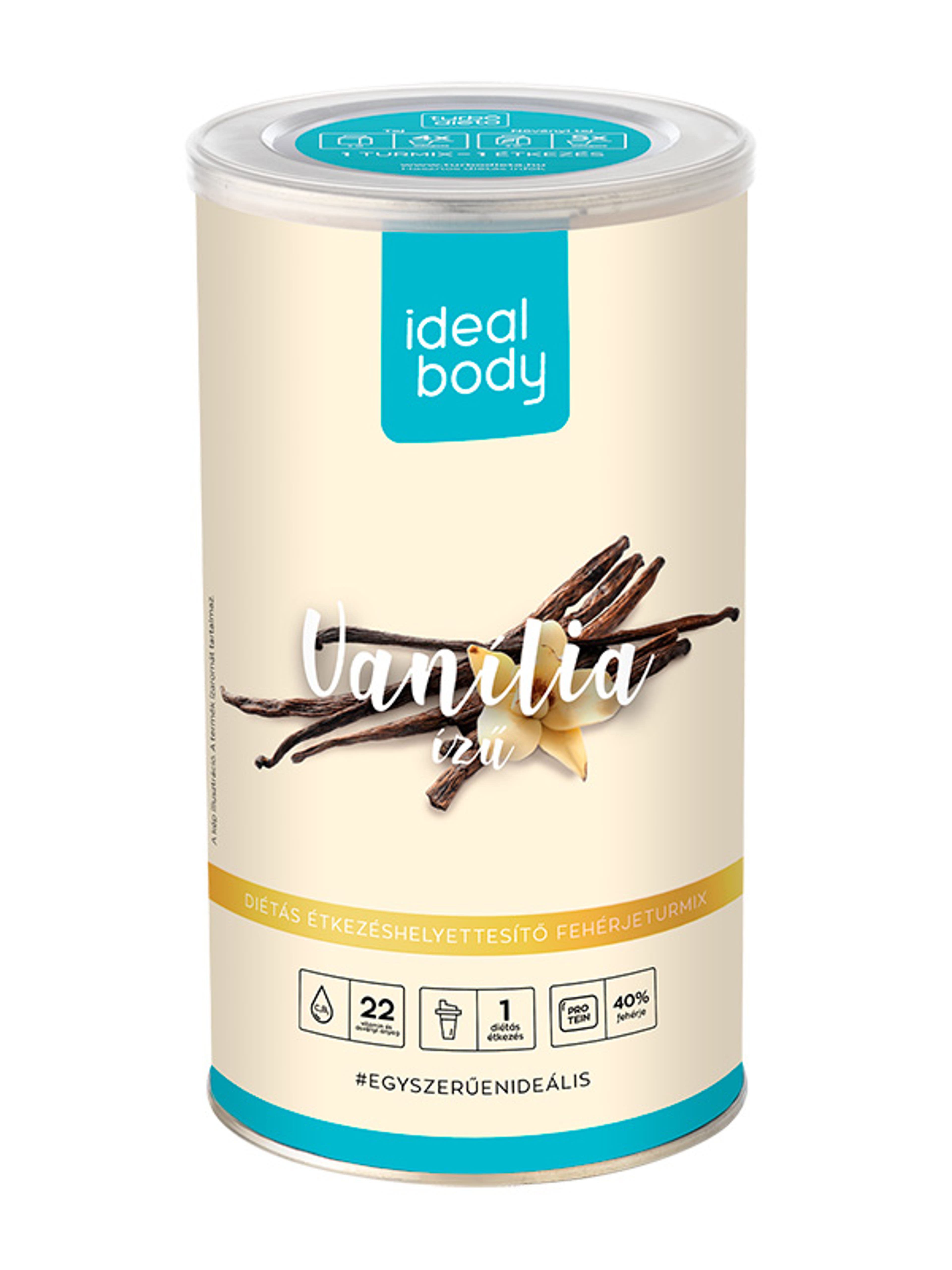 IdealBody diétás fehérje turmixpor vanília - 525 g-1