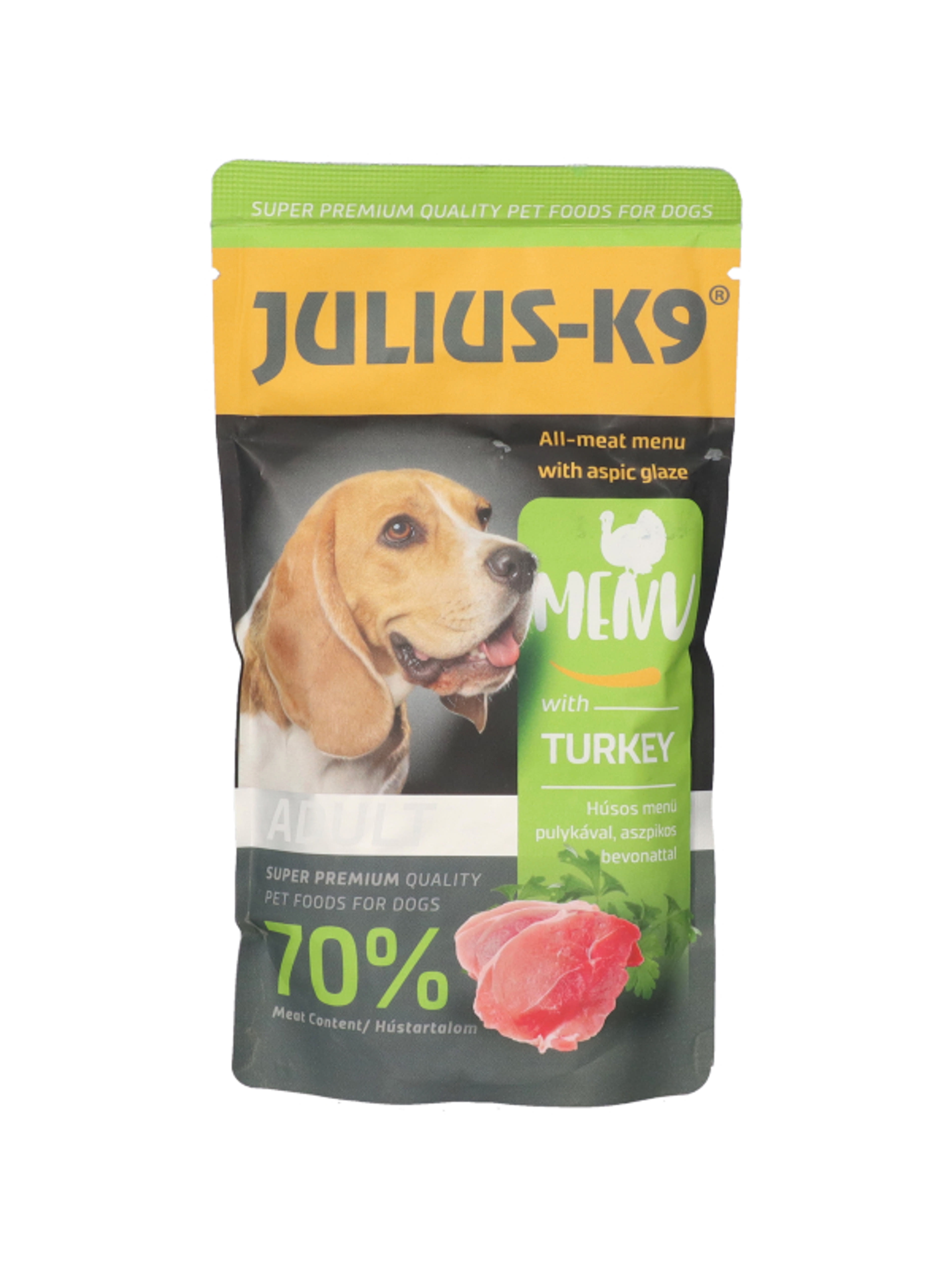 Julius-K9 alutasak kutyáknak, pulyka  - 125 g