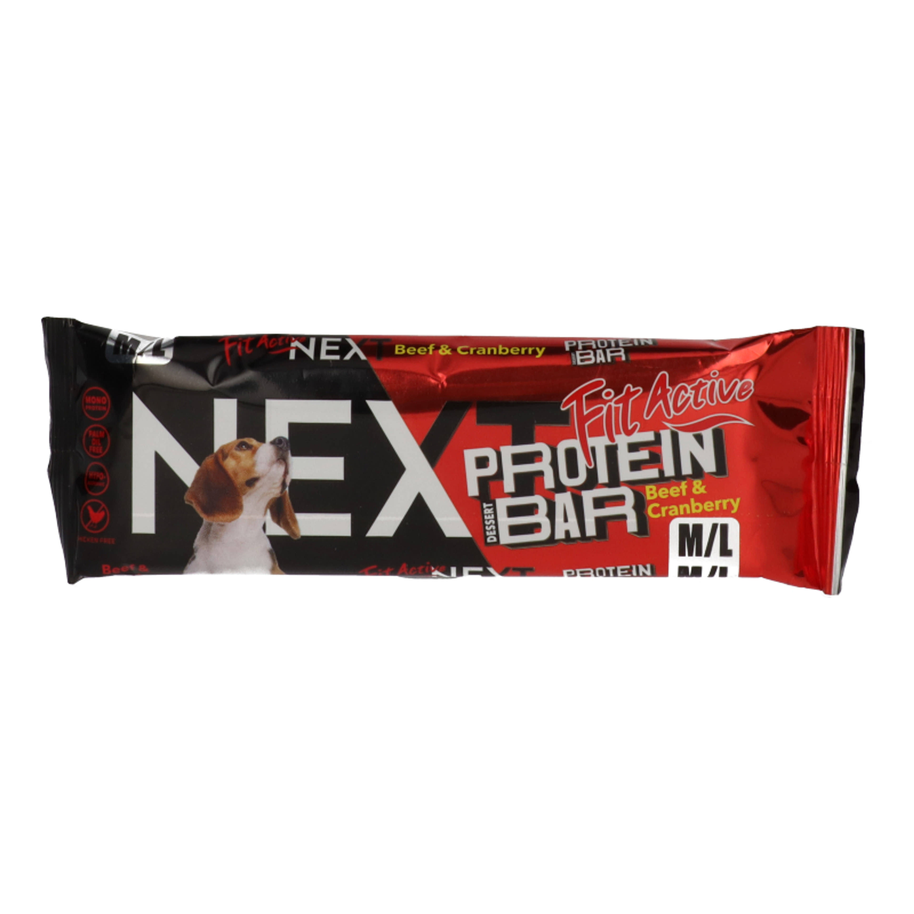 FitActive Next proteines jutalonfalat marhával és áfonyával - 55 g-2