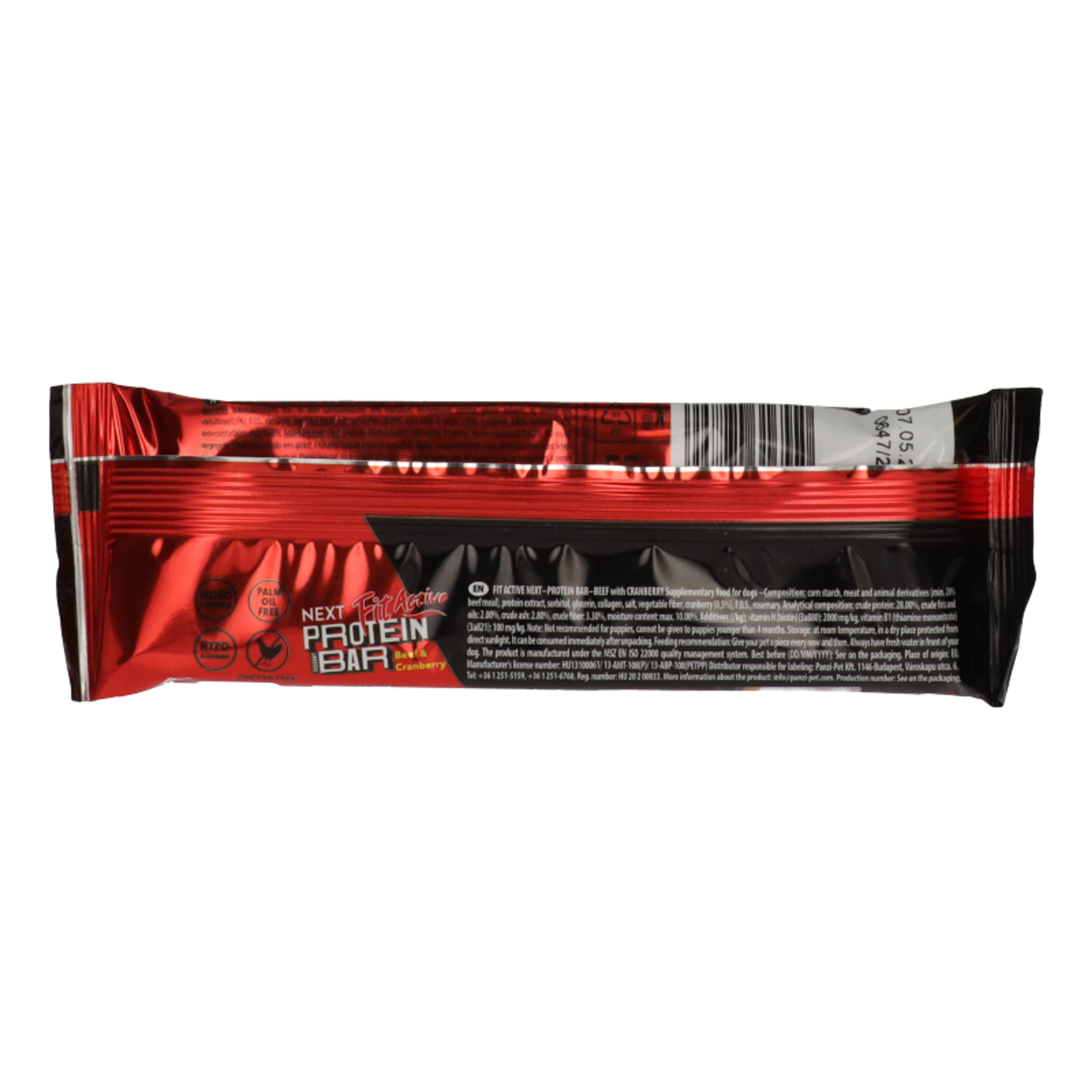 FitActive Next proteines jutalonfalat marhával és áfonyával - 55 g-3