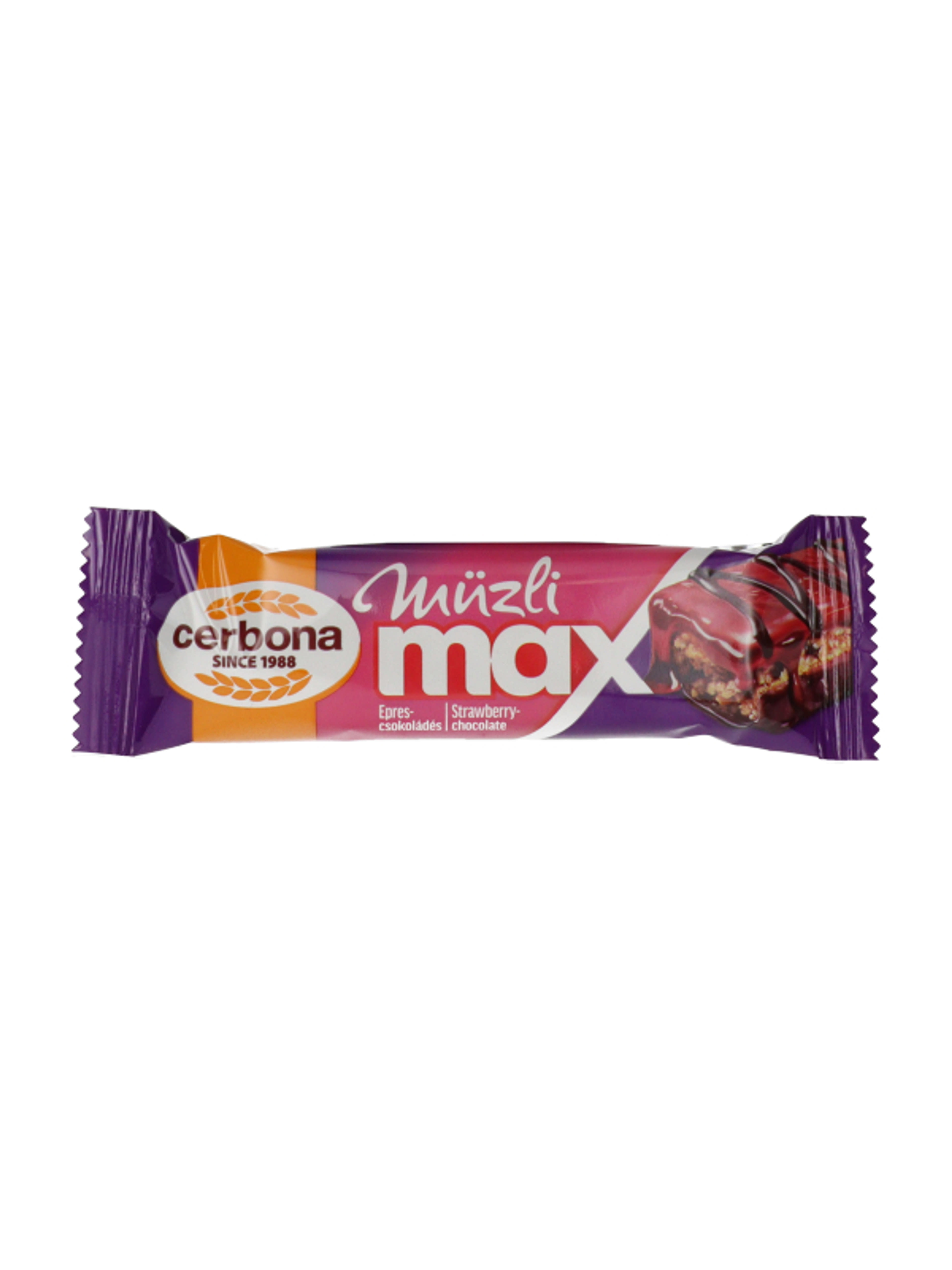 Cerbona Max epres-csoki szelet - 30 g