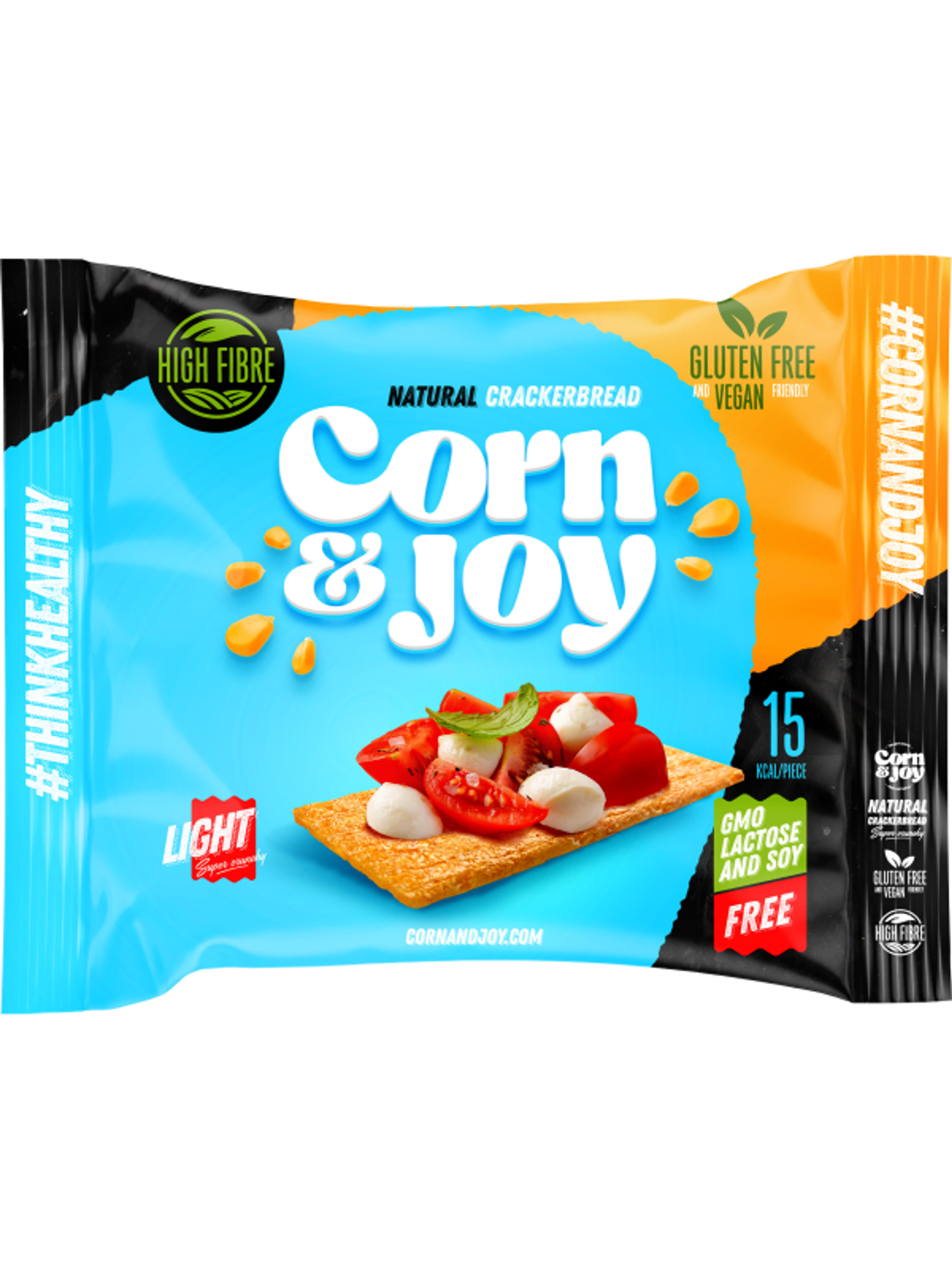 Corn&Joy extrudált kenyér natúr ízesítéssel - 100 g-1