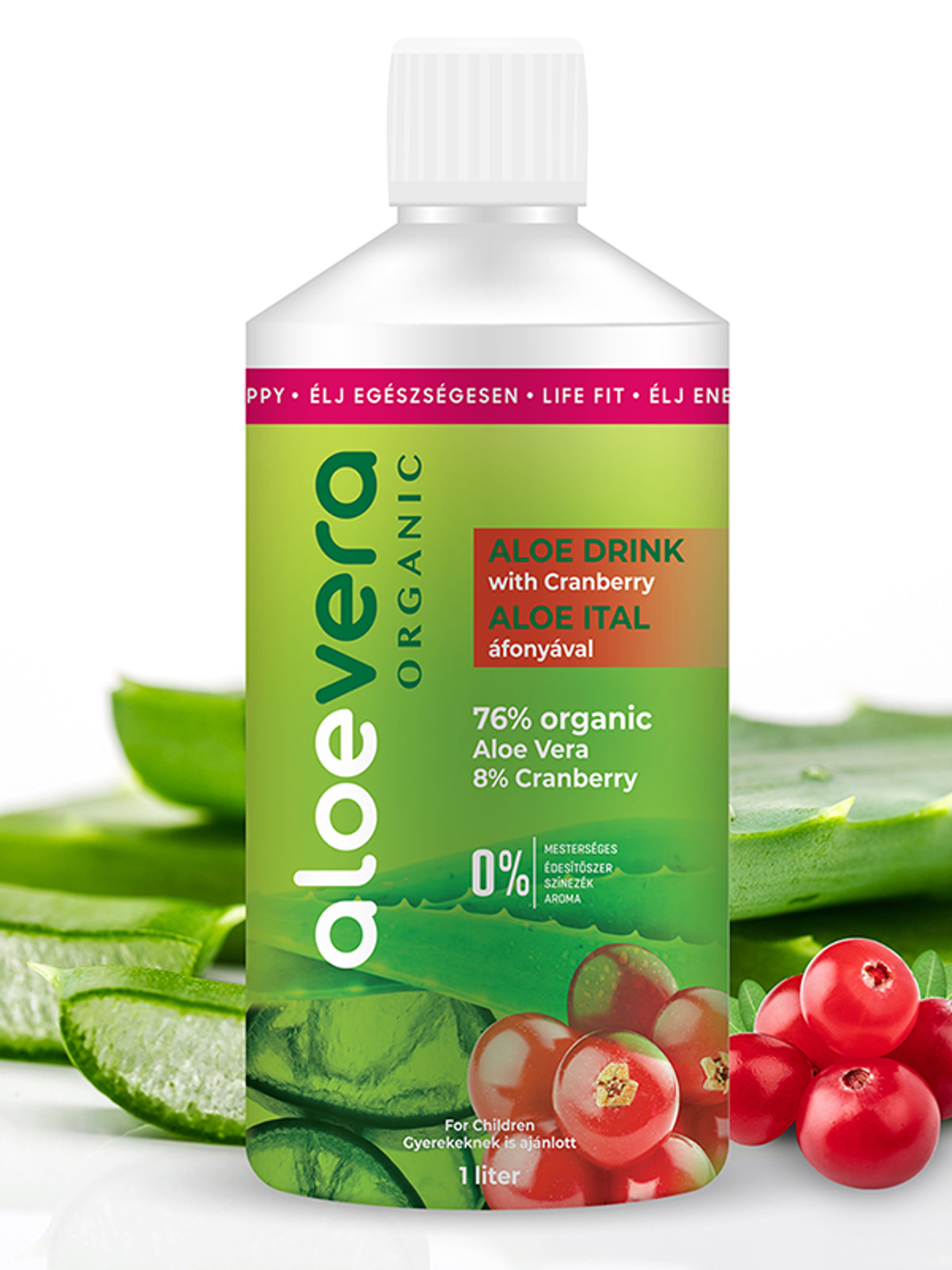 Eredeti Aloe Vera áfonyás ital - 1 l-2