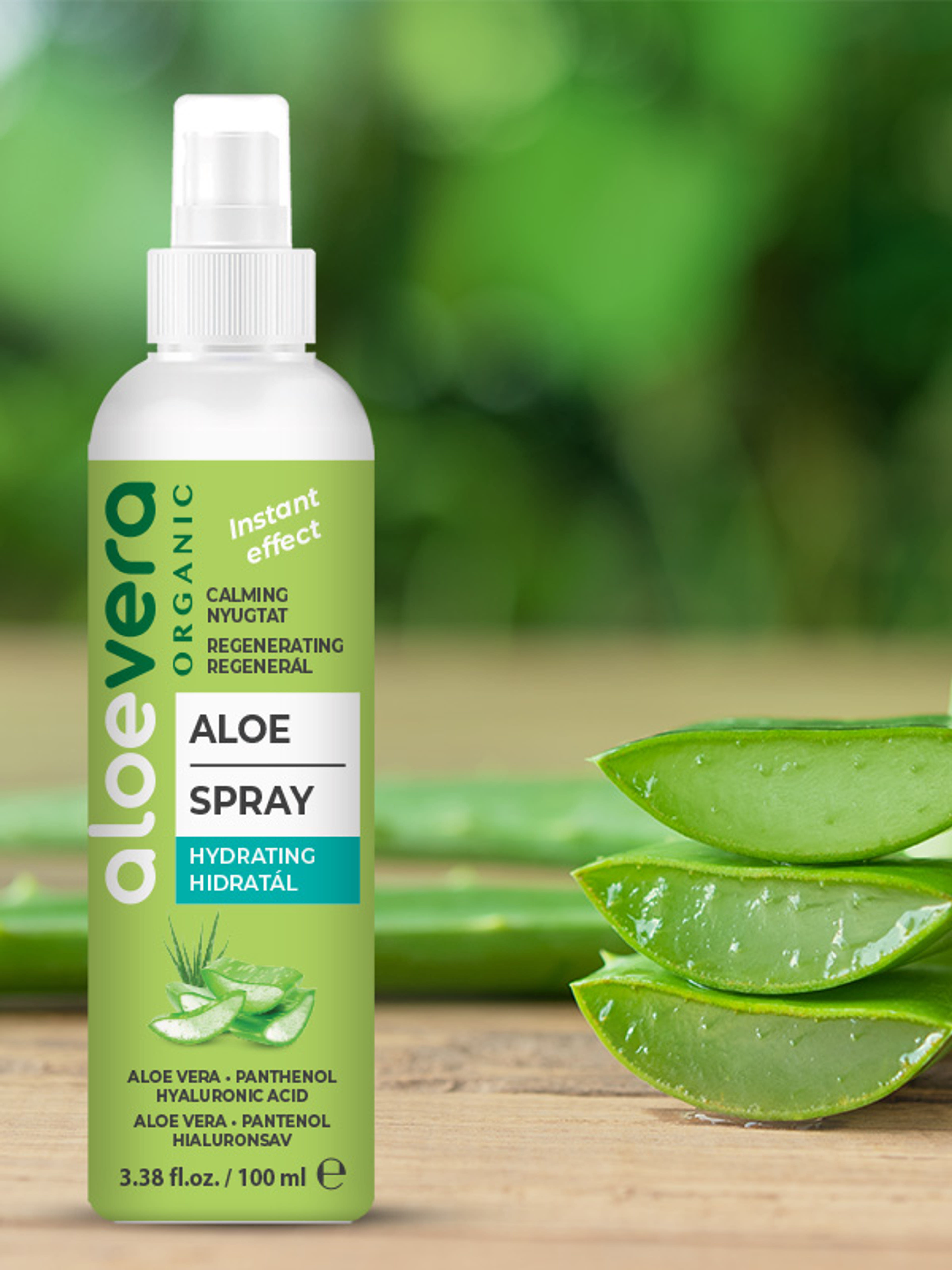 Aloe Vera Organic bőrápoló spray - 100 ml-2