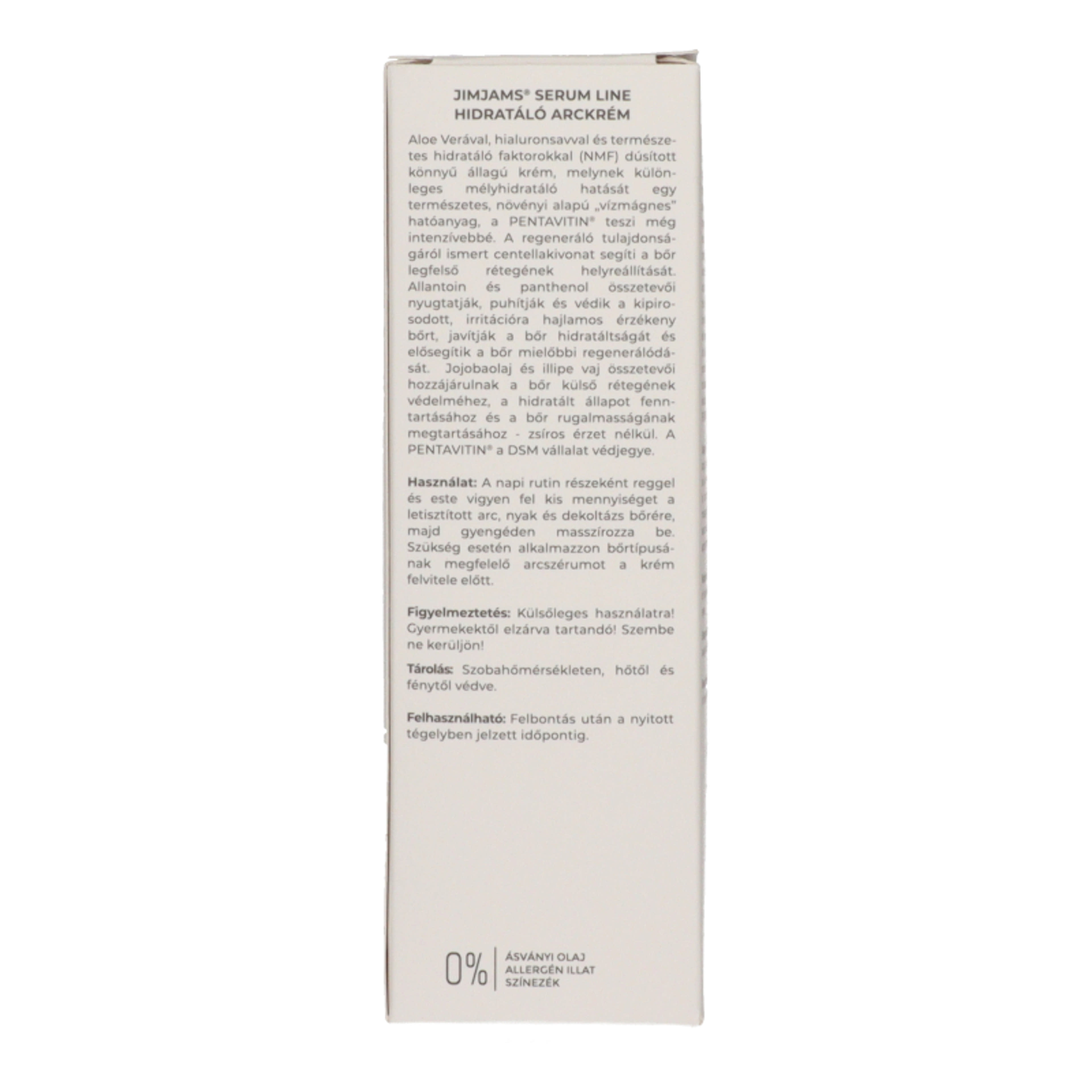 JimJams Serum Line arckrém hialuronnal - 30 ml-3