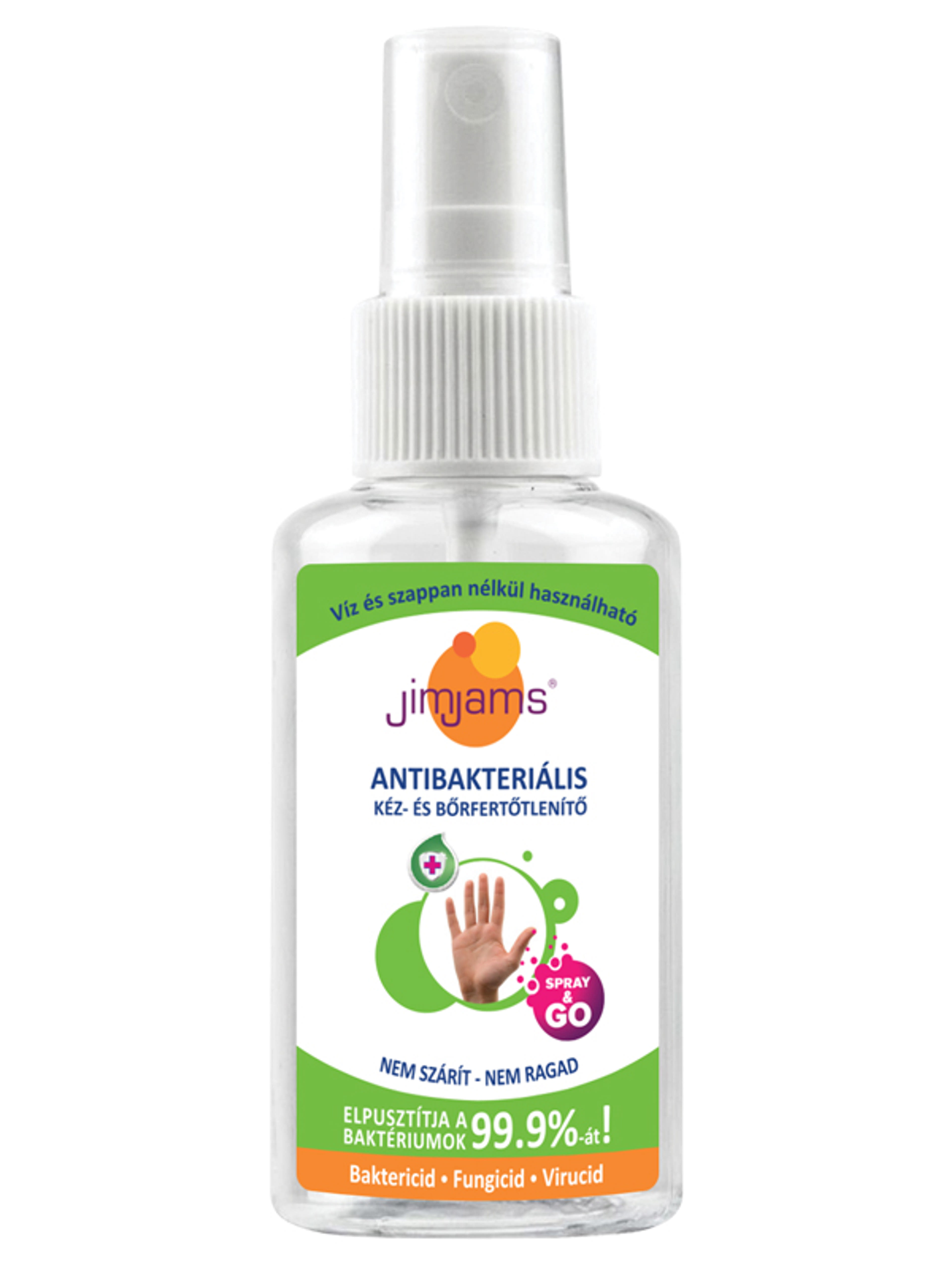 JimJams antibakteriális kéz és börfertőtlenítő Spray - 50 ml