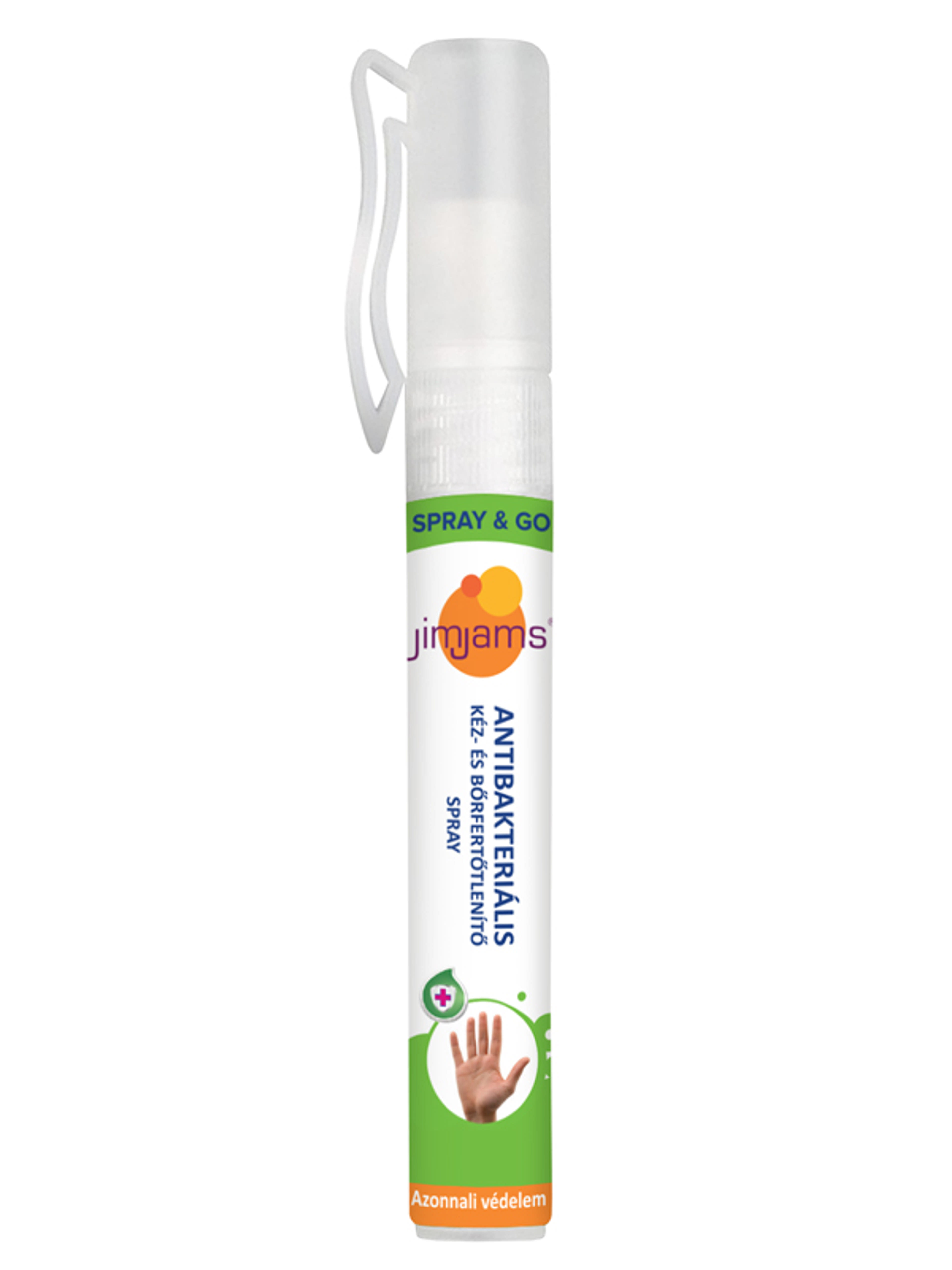 JimJams antibakteriális kéz és börfertőtlenítő spray toll - 10 ml