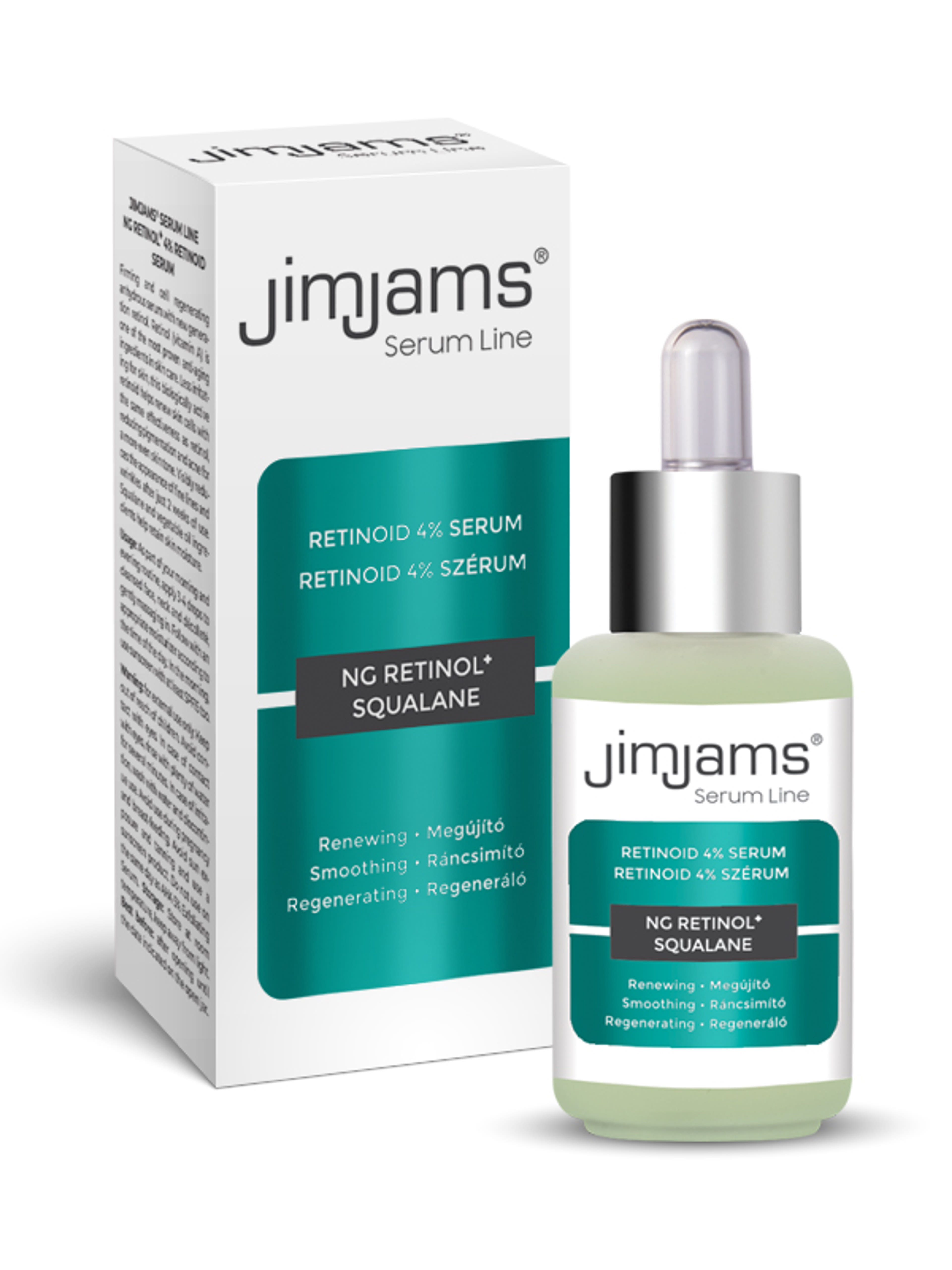 JimJams Serum Line NG Retinol+4% Retinoid szérum - 30 ml-3