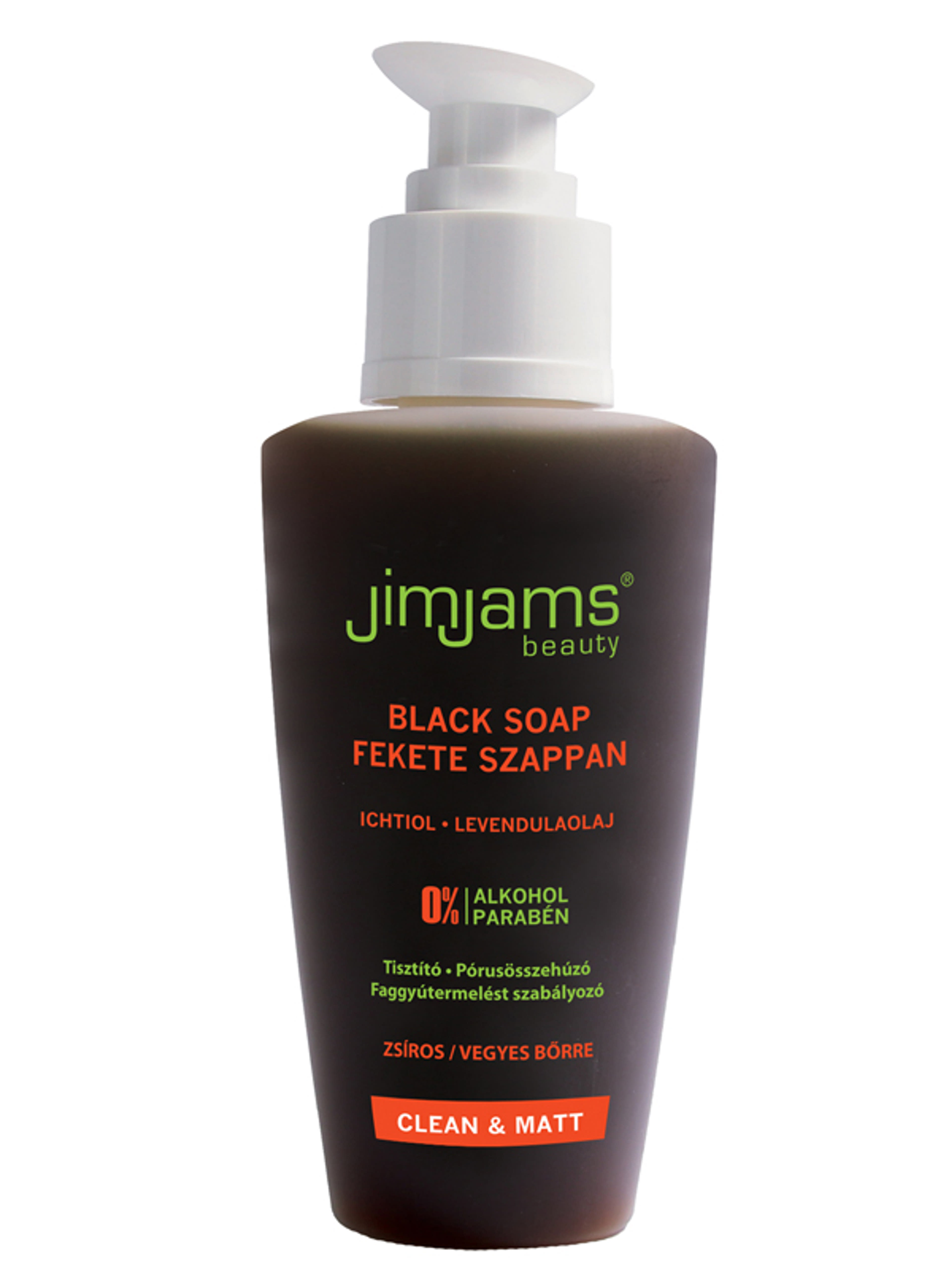 JimJams Pure & Clear Fekete szappan - 125 ml-1
