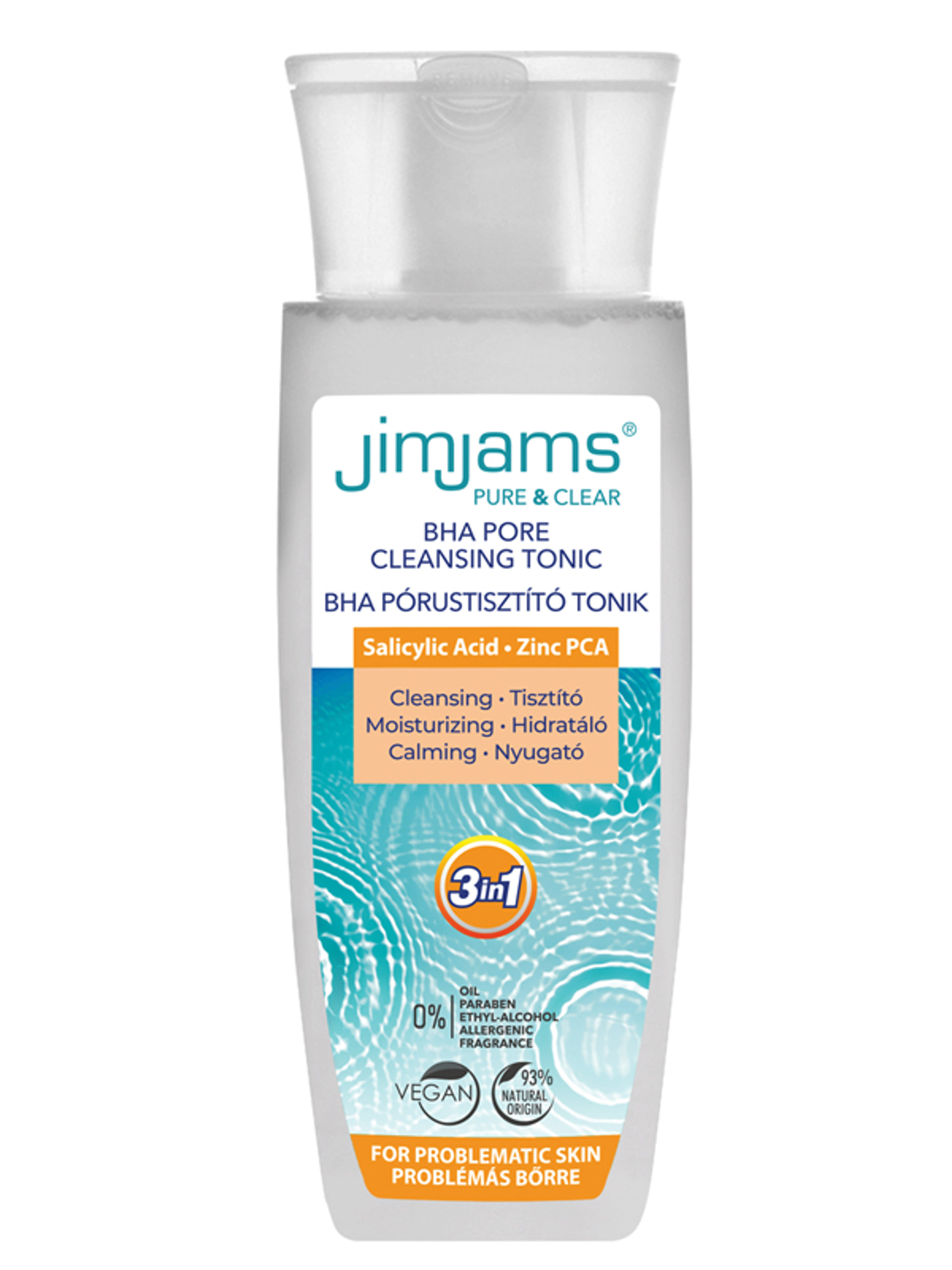 JimJams Pure & Clear BHA pórustisztító tonik - 150 ml-1