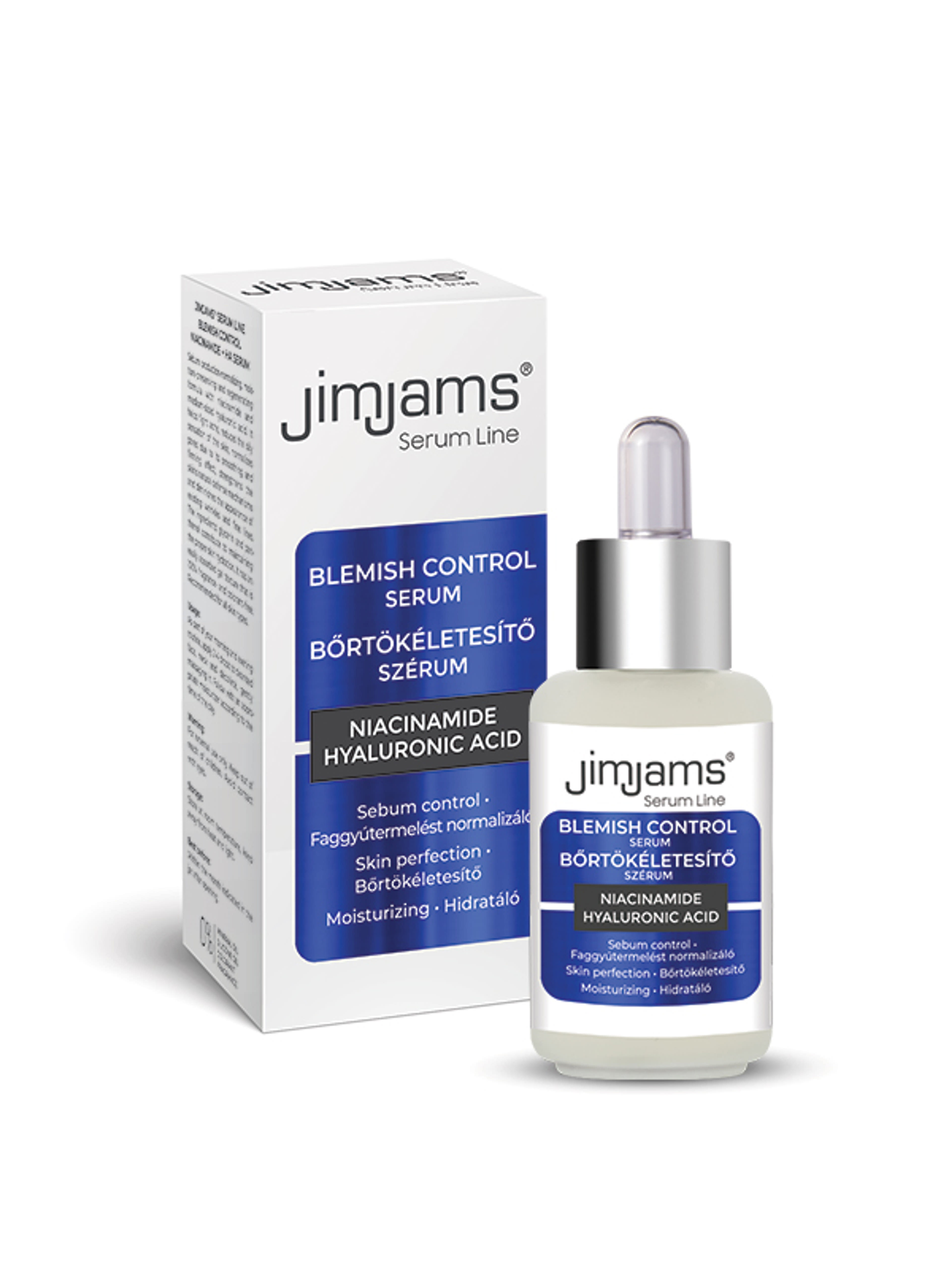 JimJams Serum Line Bőrtökéletesítő Niacinamid+HA szérum - 30ml-3