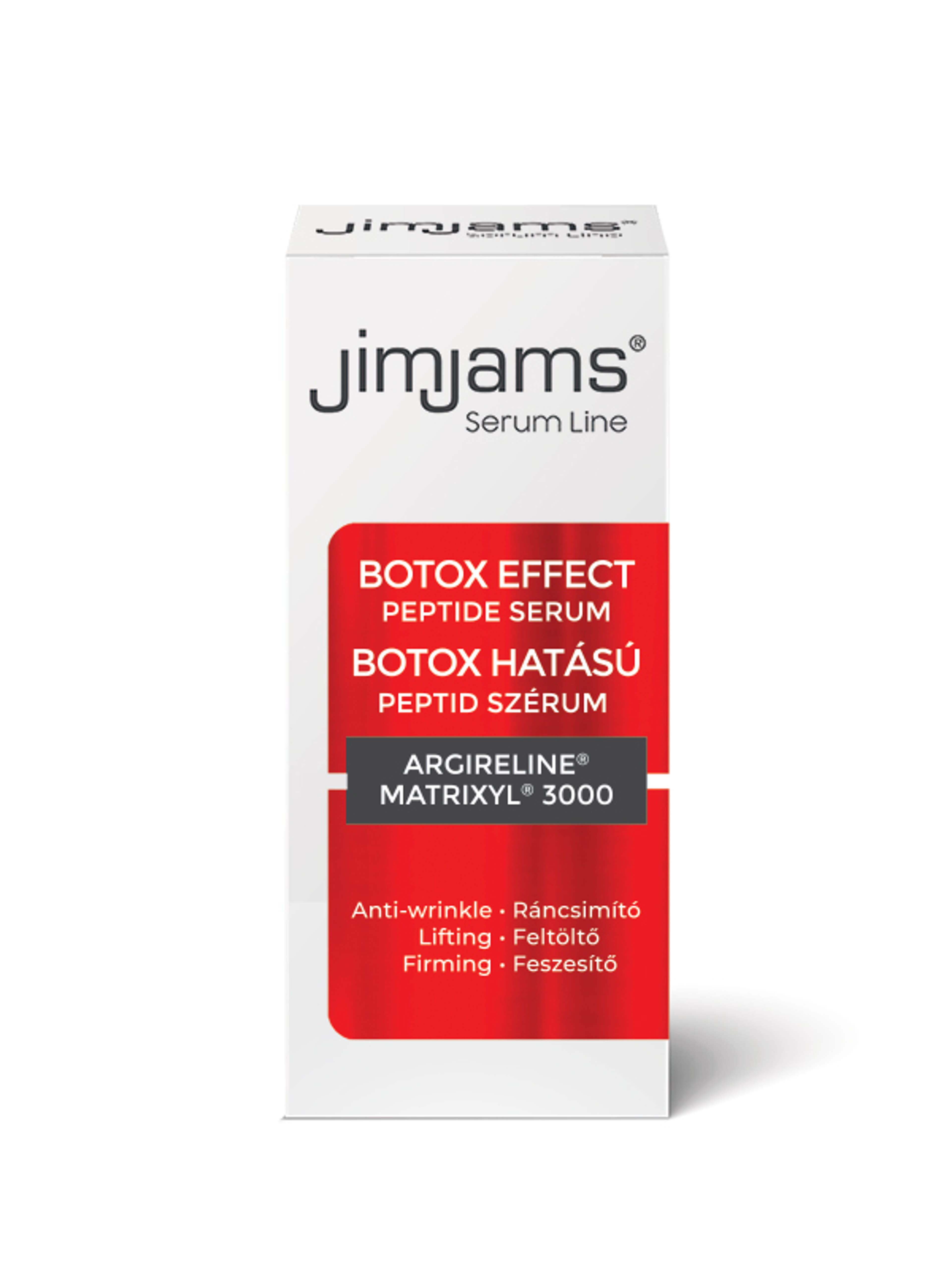 JimJams Serum Line Botox hatású Peptid szérum - 30 ml