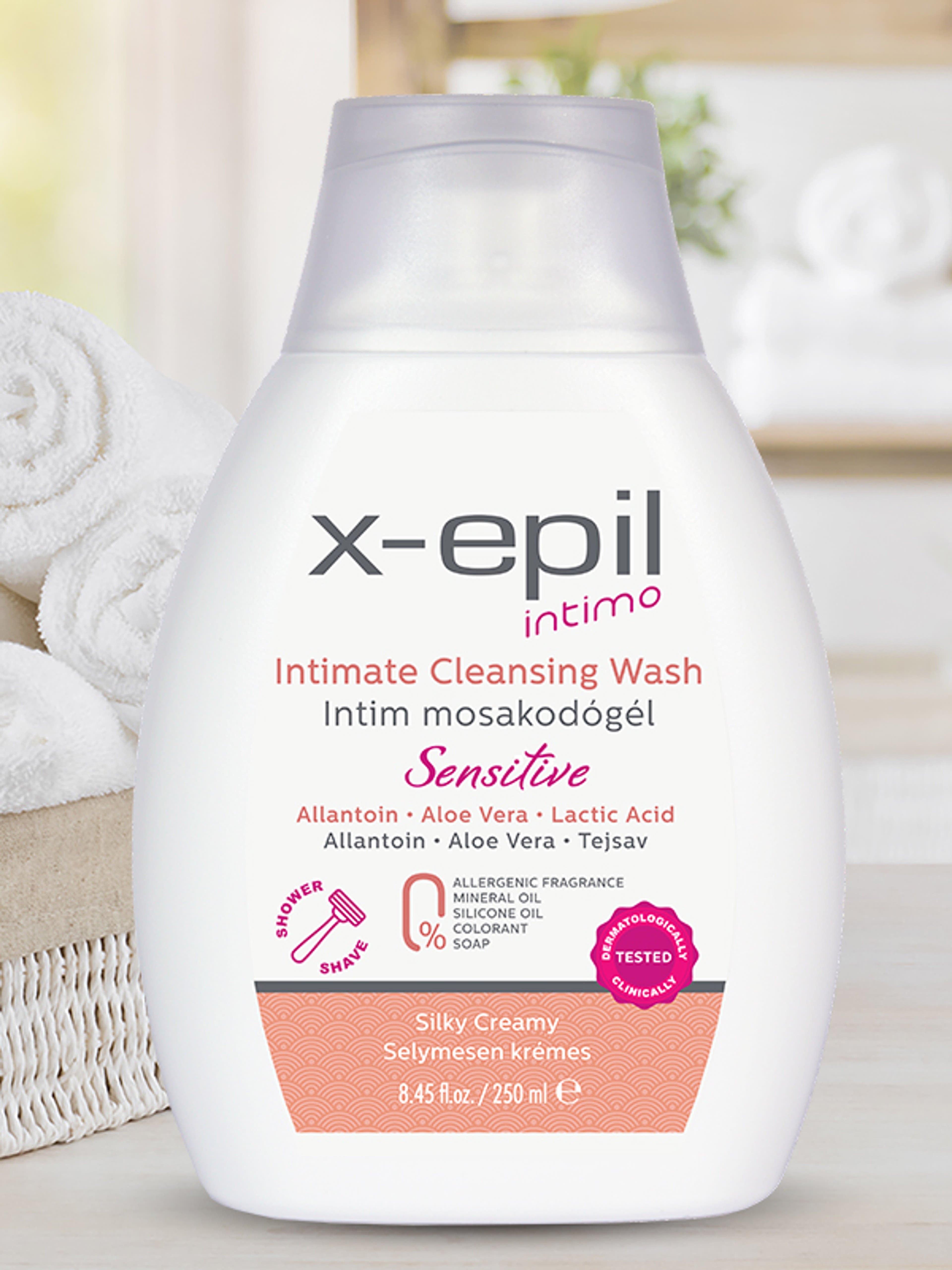 X-Epil Intimo Sensitive intim mosakodó - 250 ml-2