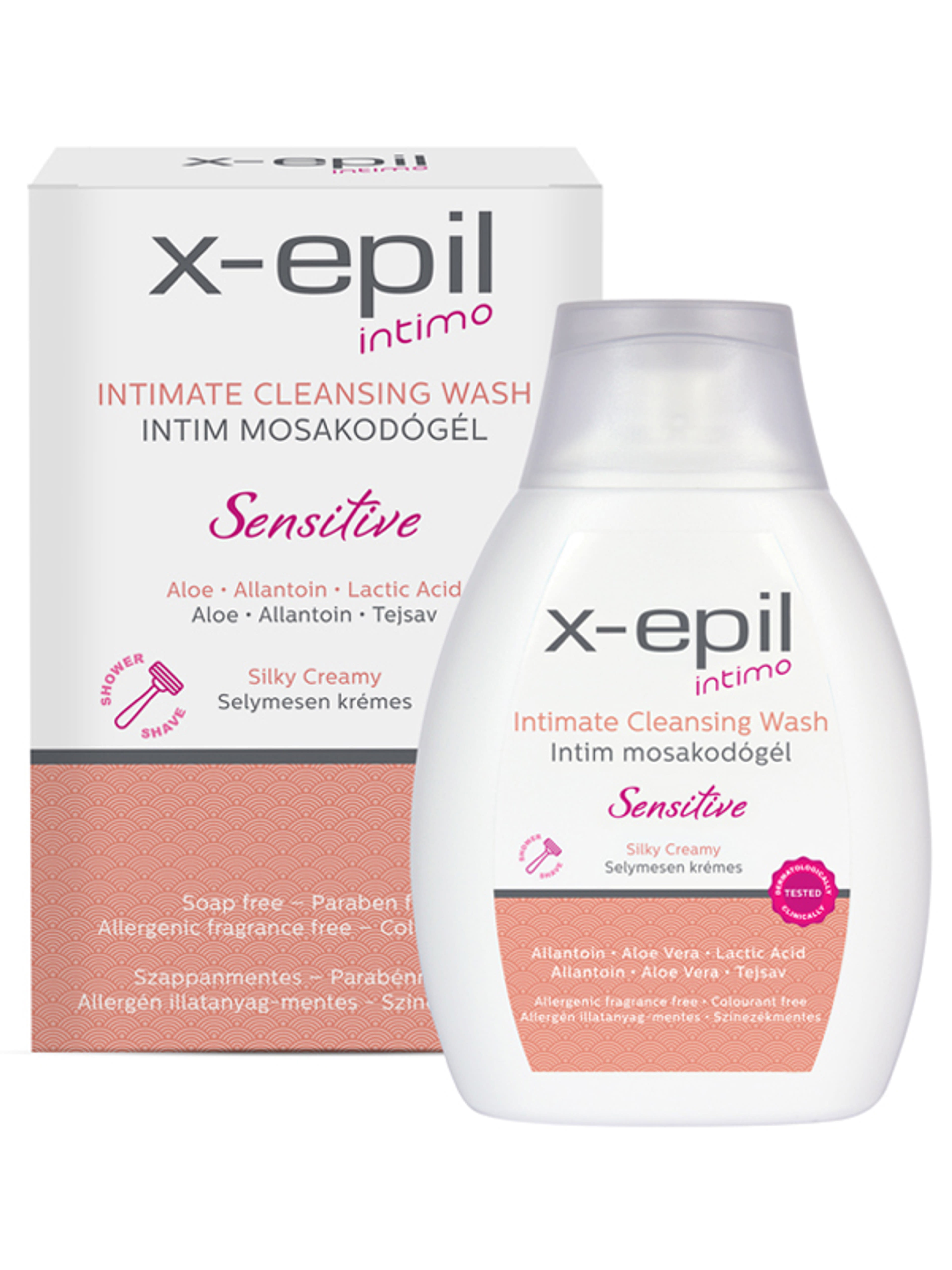 X-Epil Intimo Sensitive intim mosakodó - 250 ml-3