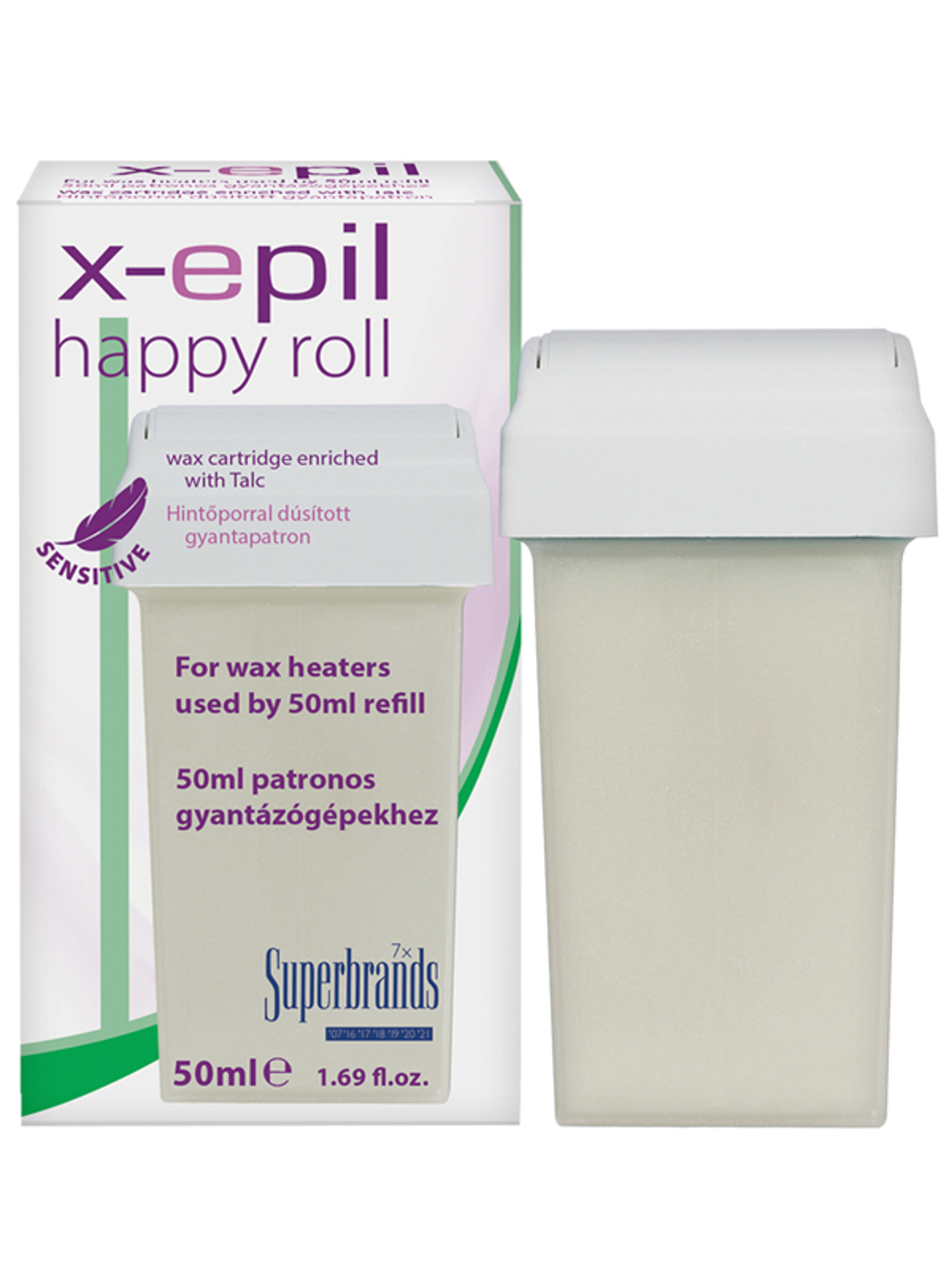 X-Epil Happy Roll gyantapatron hypo - 50 ml-2
