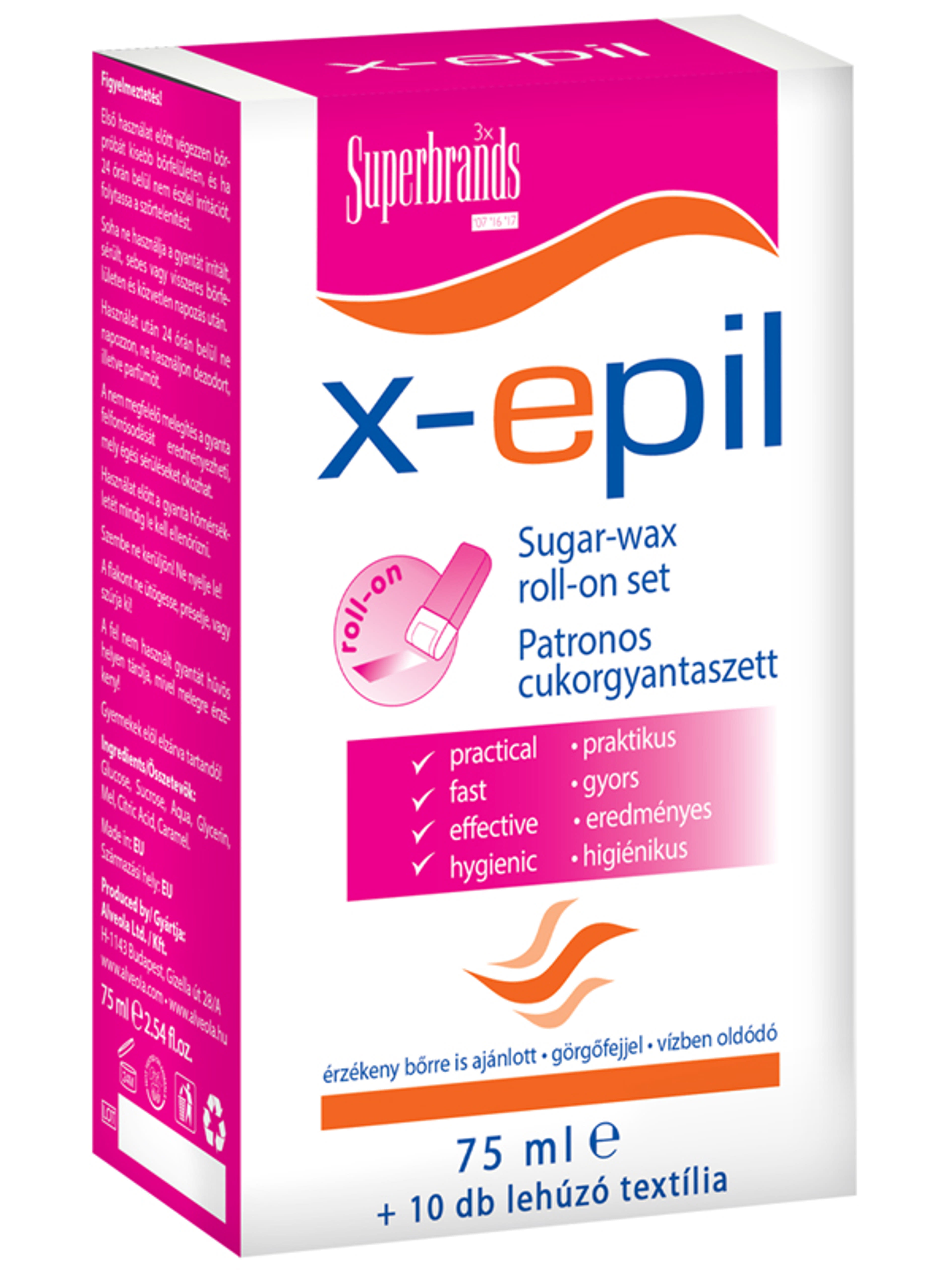X-Epil patronos cukorgyantaszett - 1 db-3
