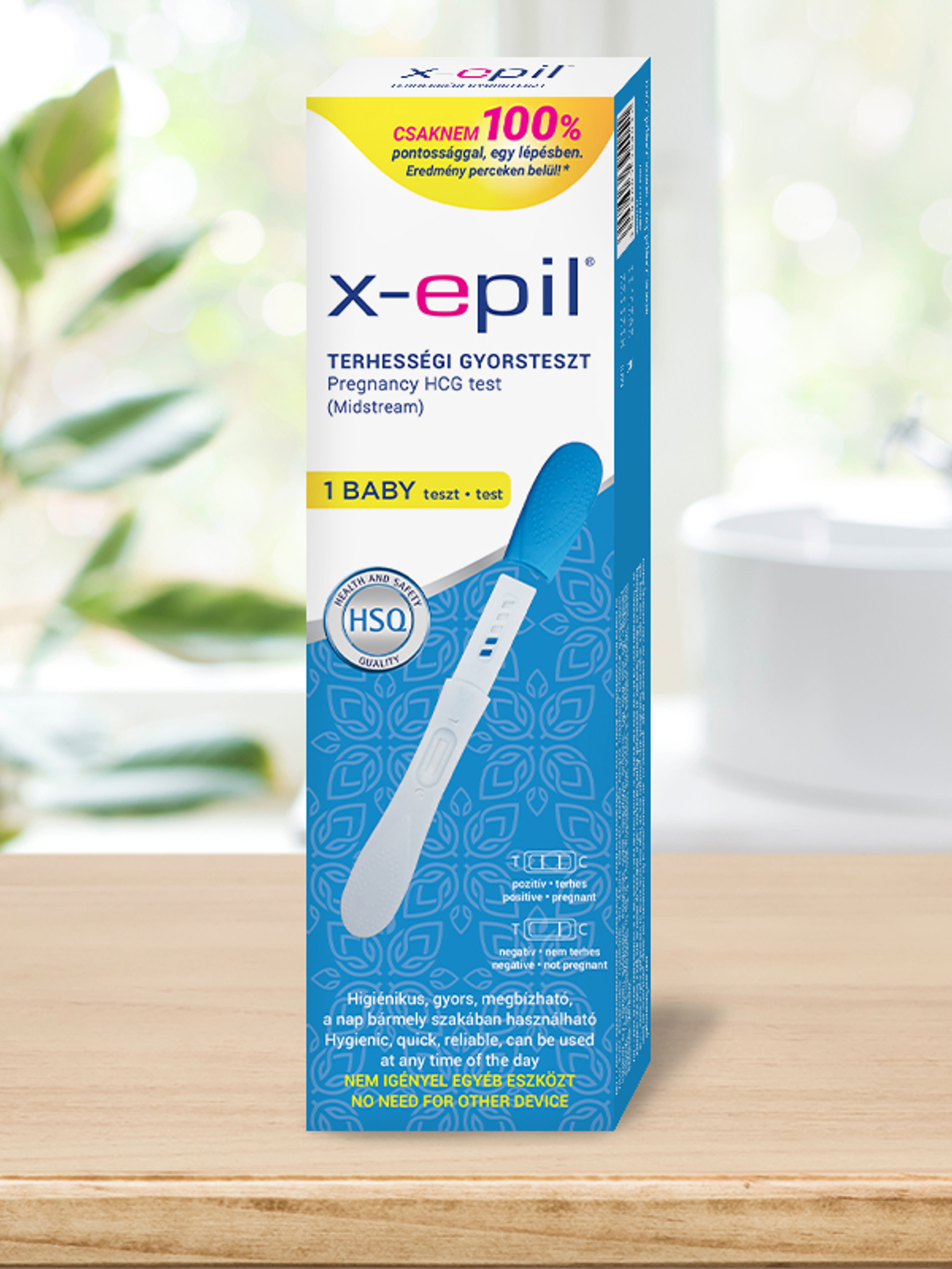 X-Epil terhességi gyorsteszt pen exkluzív - 1 db-3