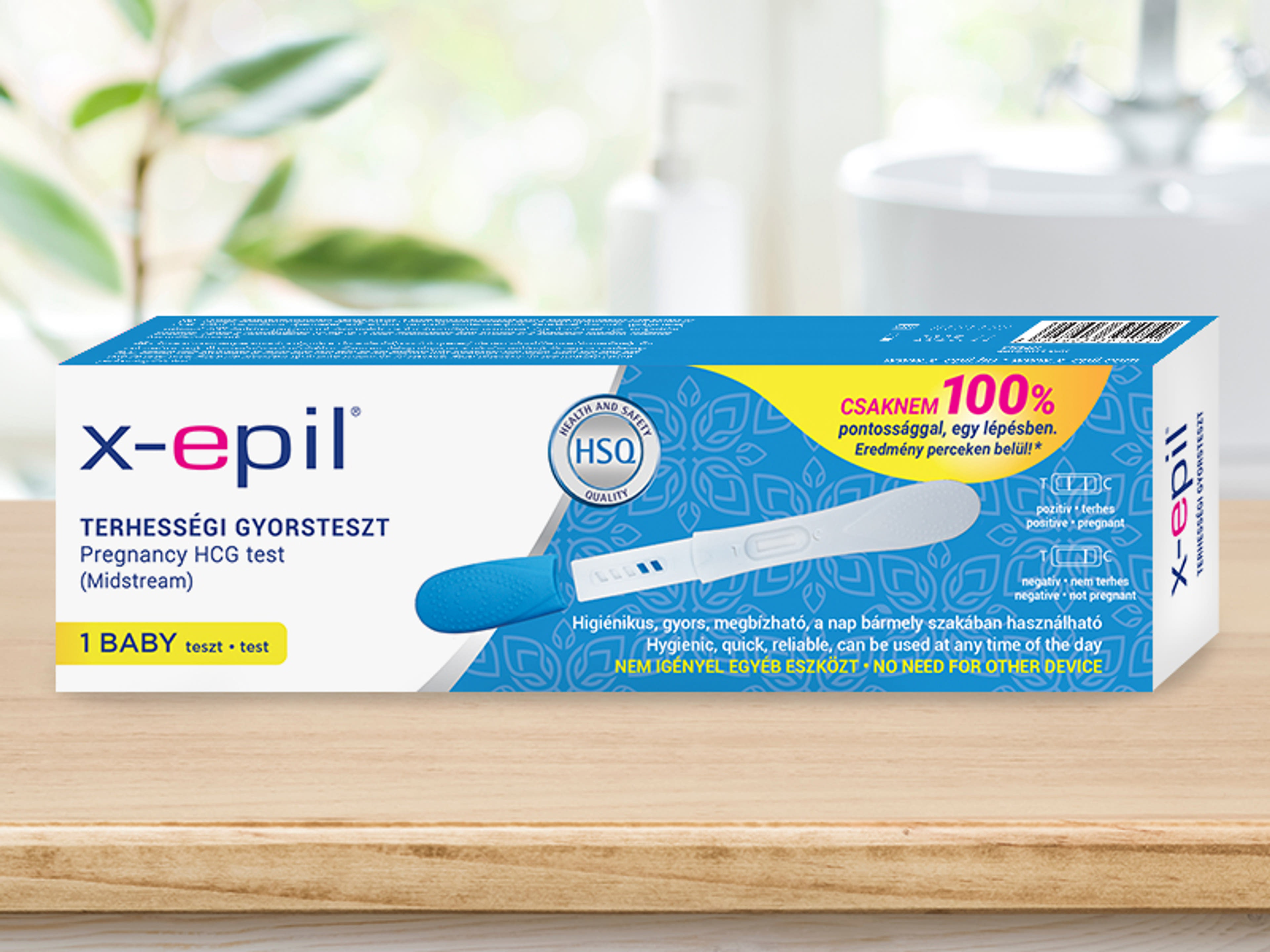 X-Epil terhességi gyorsteszt pen exkluzív - 1 db-4