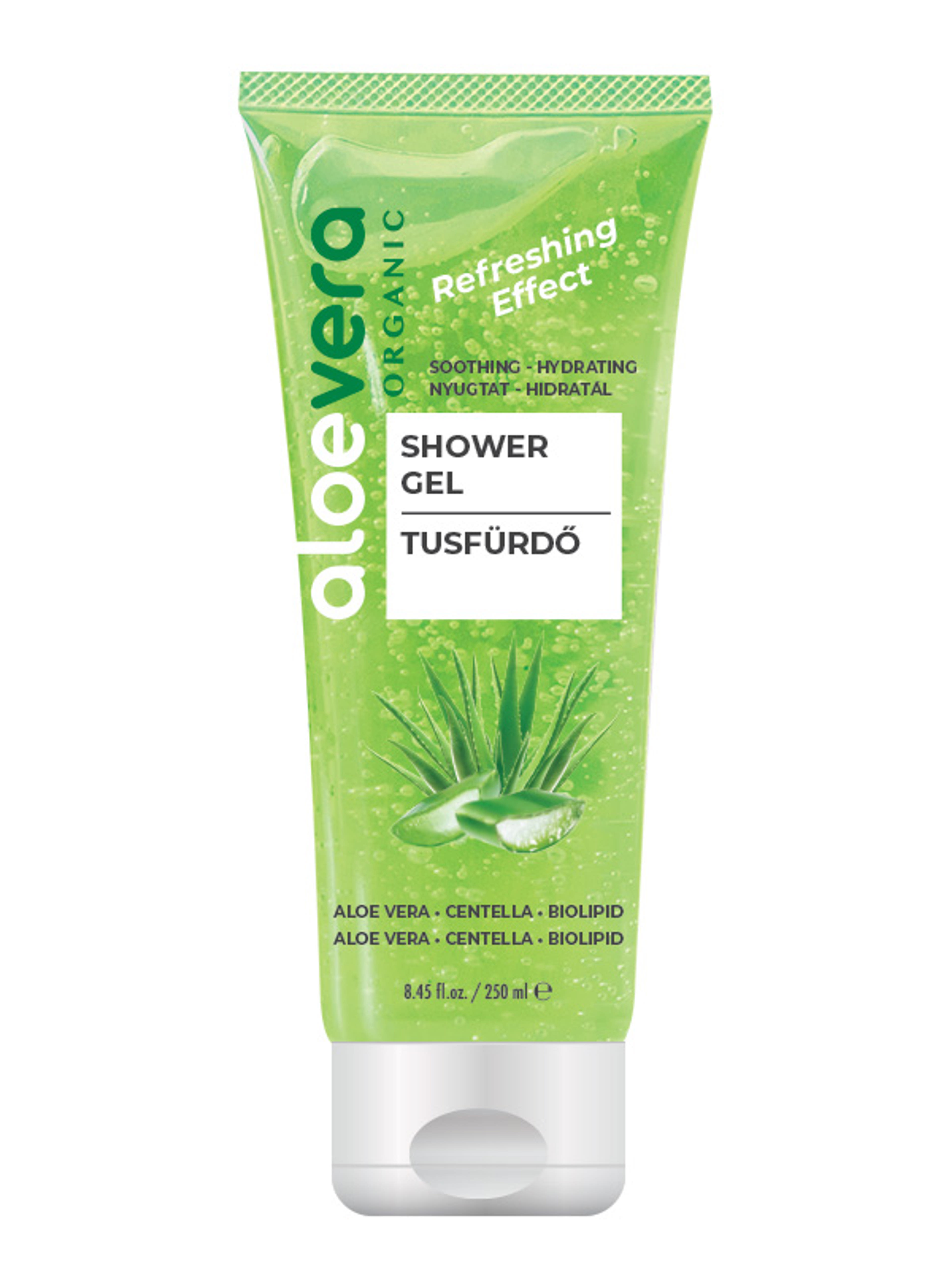 Aloe Vera Organic frissítő tusfürdő - 250 ml-1