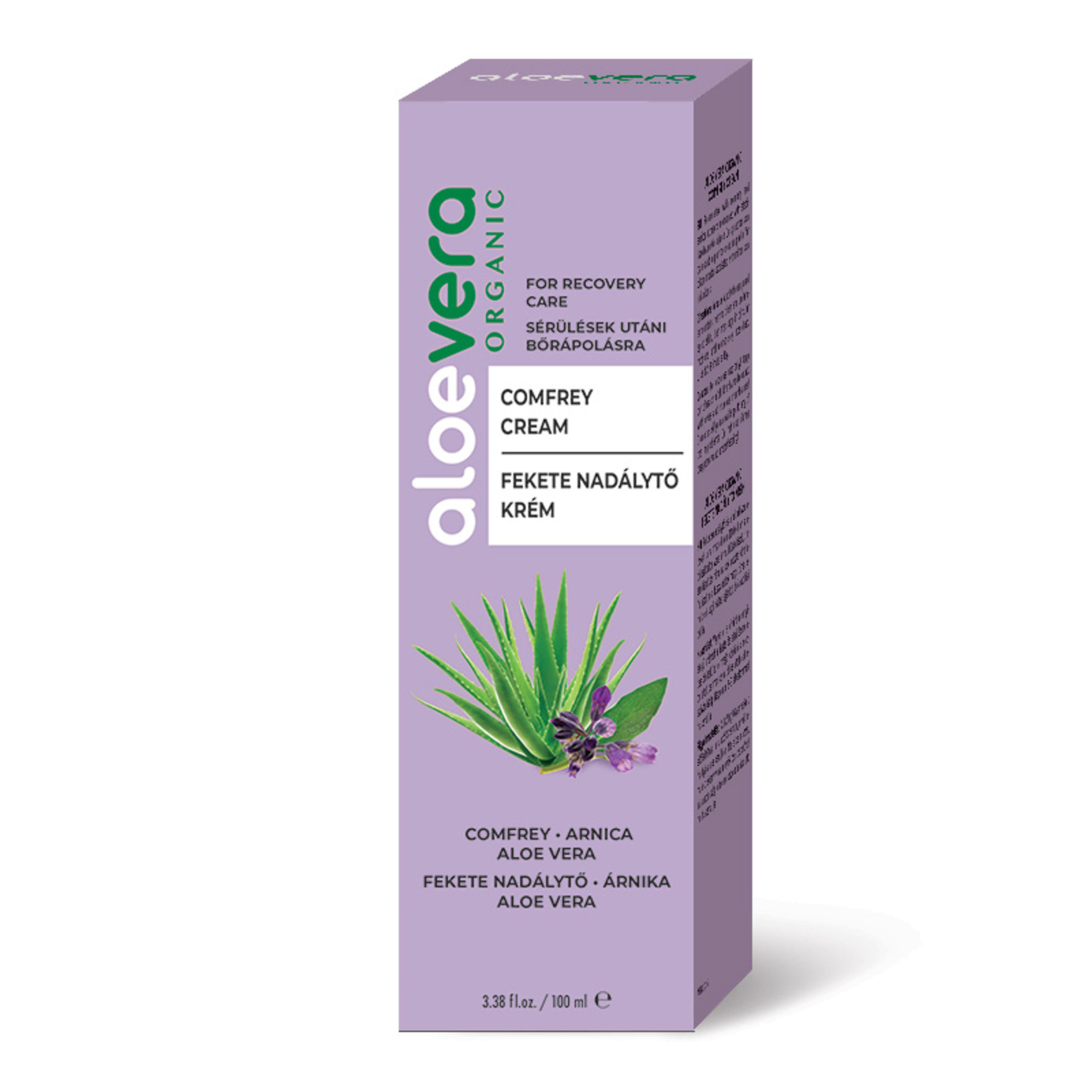 Aloe Vera Organic Fekete nadálytő krém - 100 ml