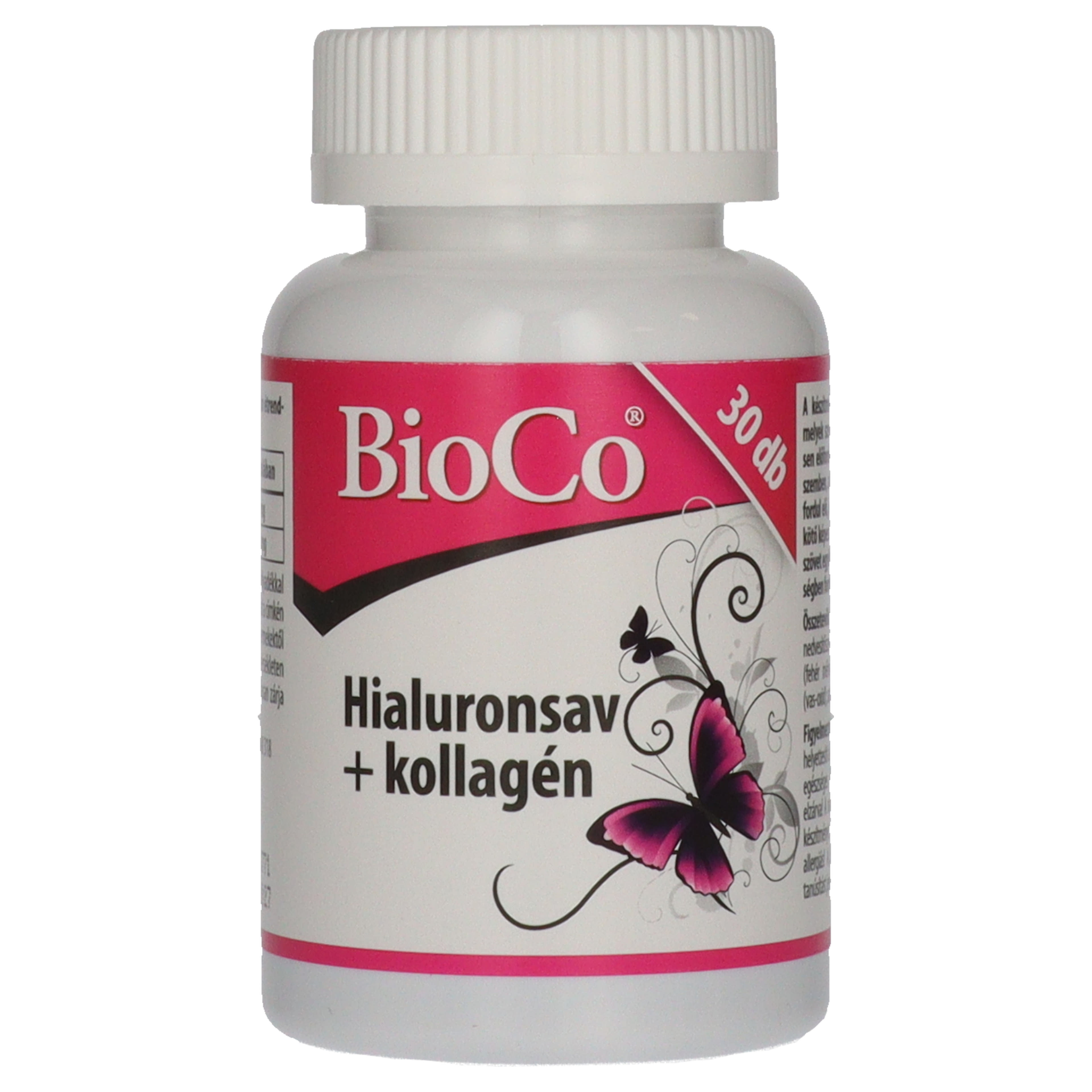 Bioco Hialuronsav+Kollagén étrendkiegészítő tabletta - 30 db-8