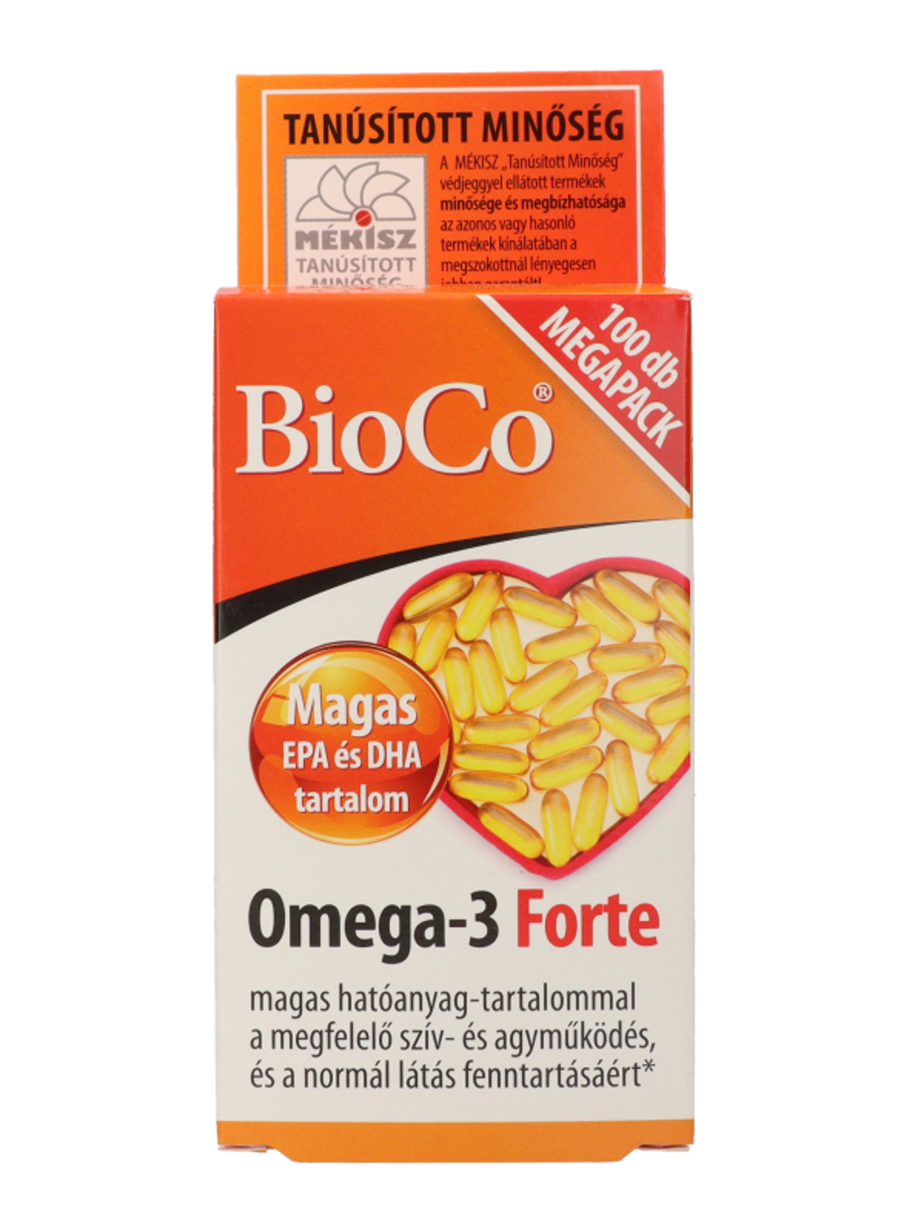 BioCo Omega-3 Forte Megapack Lágykapszula - 100 db-3
