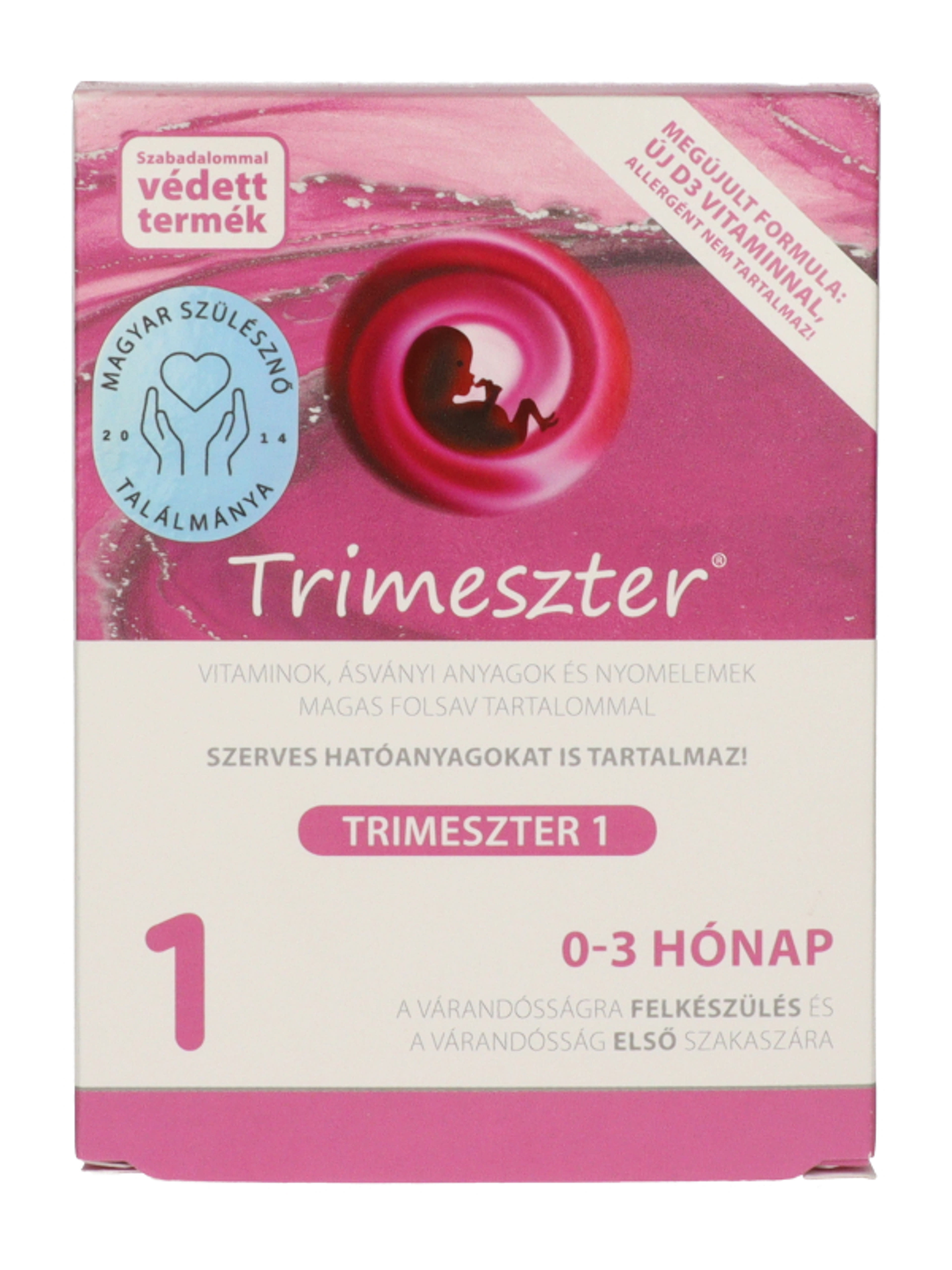 Trimeszter 1 várandós vitamin 0-3 hónap - 60 db-1