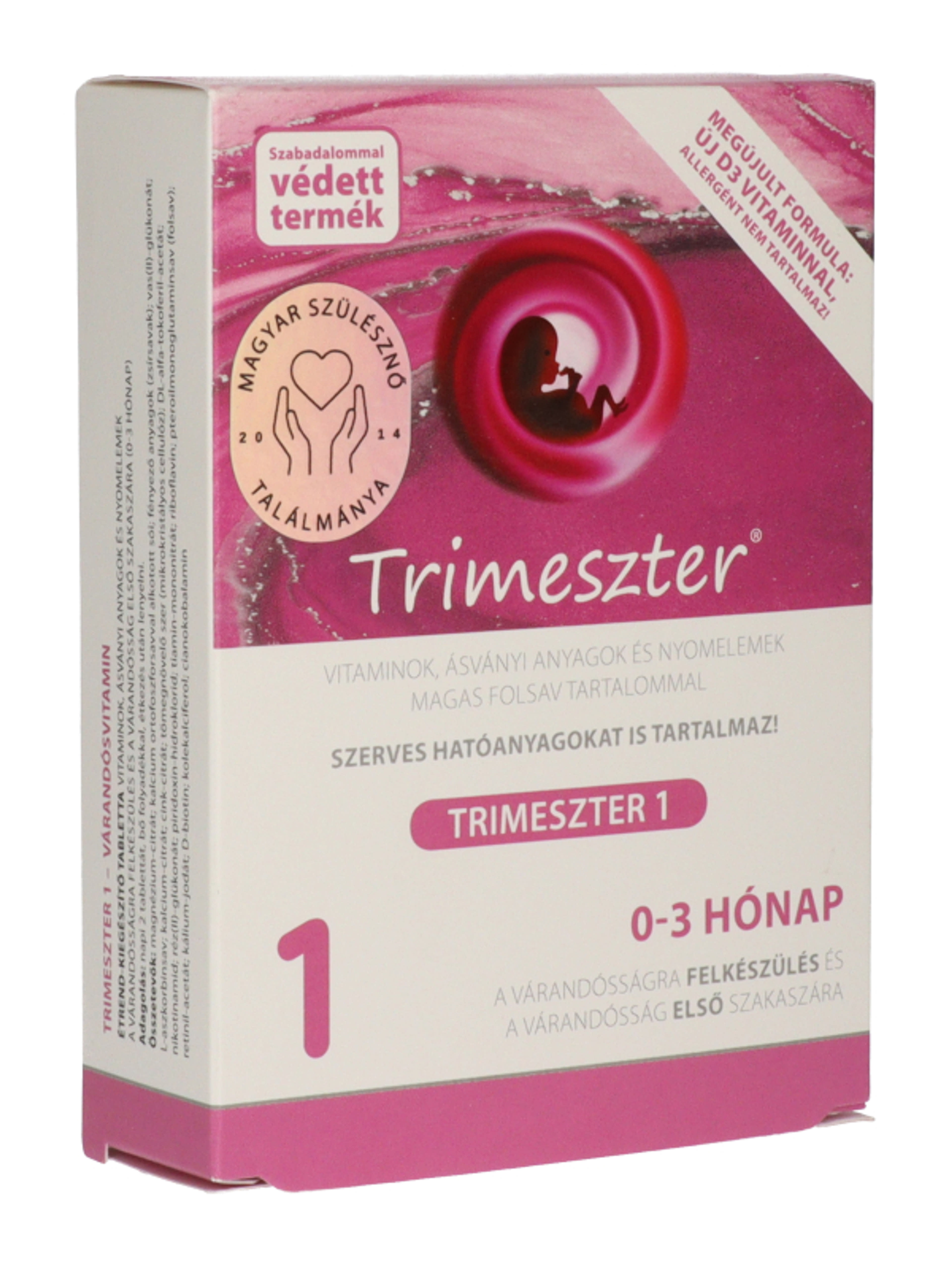 Trimeszter 1 várandós vitamin 0-3 hónap - 60 db-4