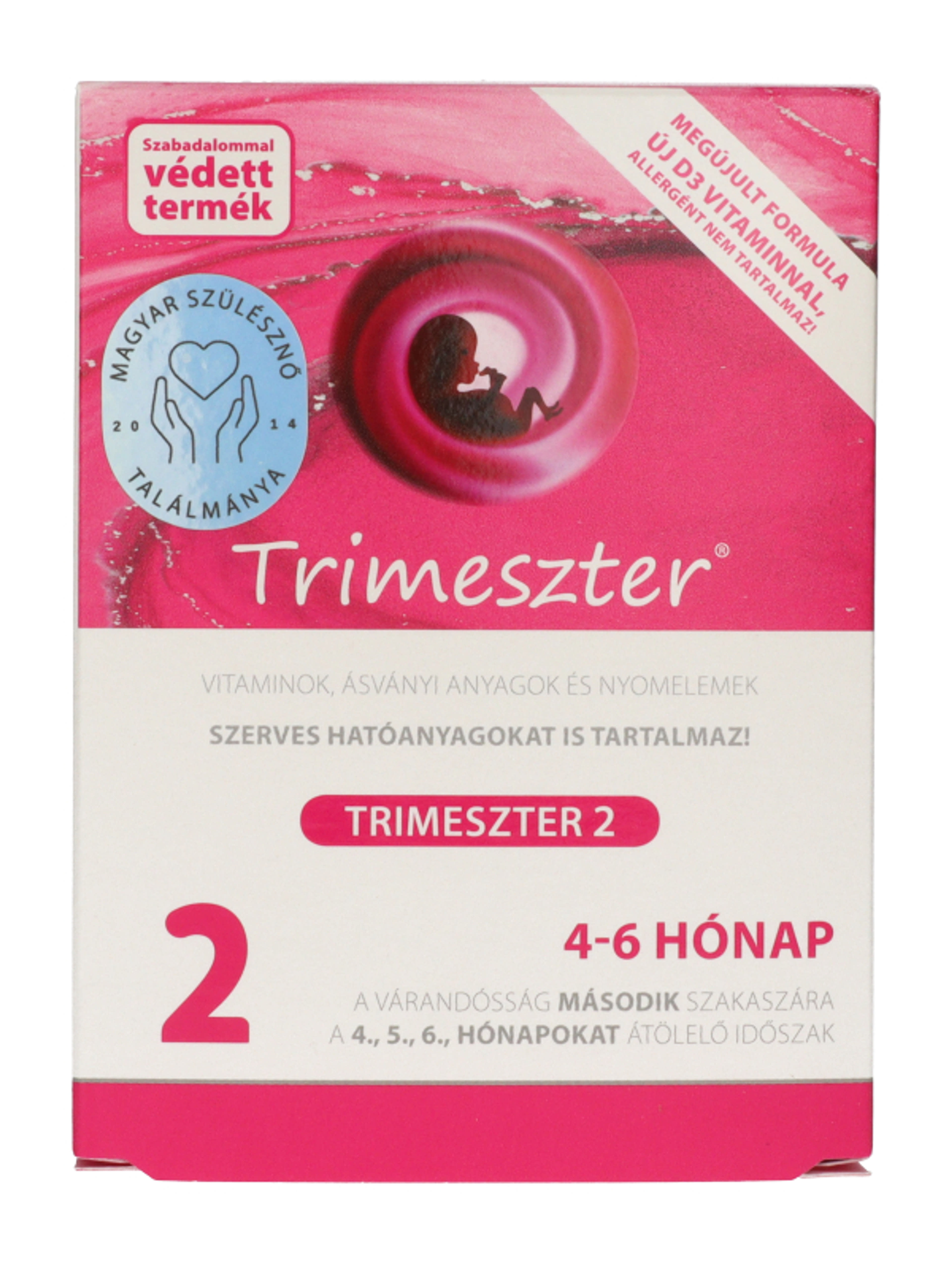 Trimeszter 2 várandós vitamin 4-6 hónap - 60 db