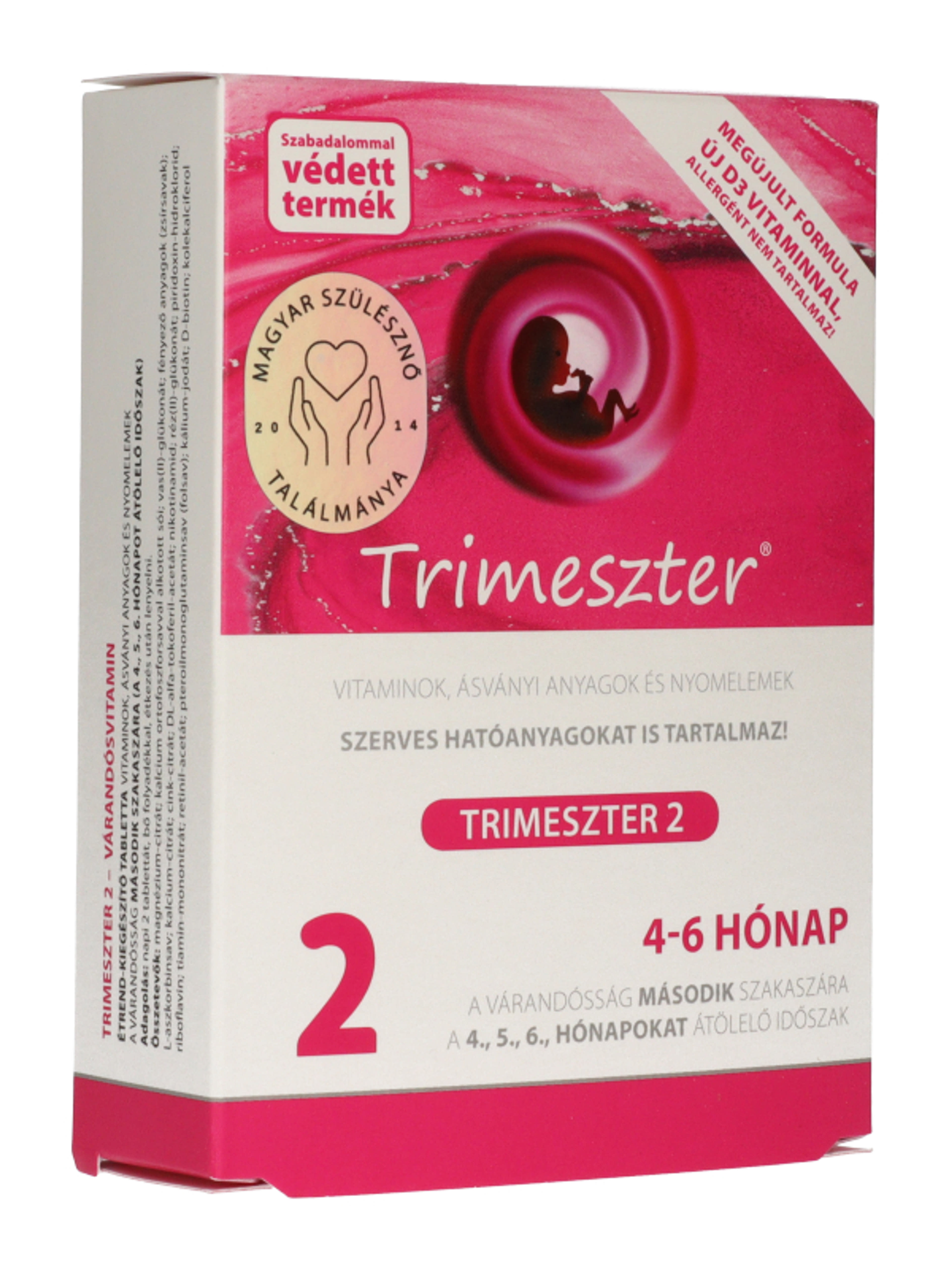 Trimeszter 2 várandós vitamin 4-6 hónap - 60 db-4