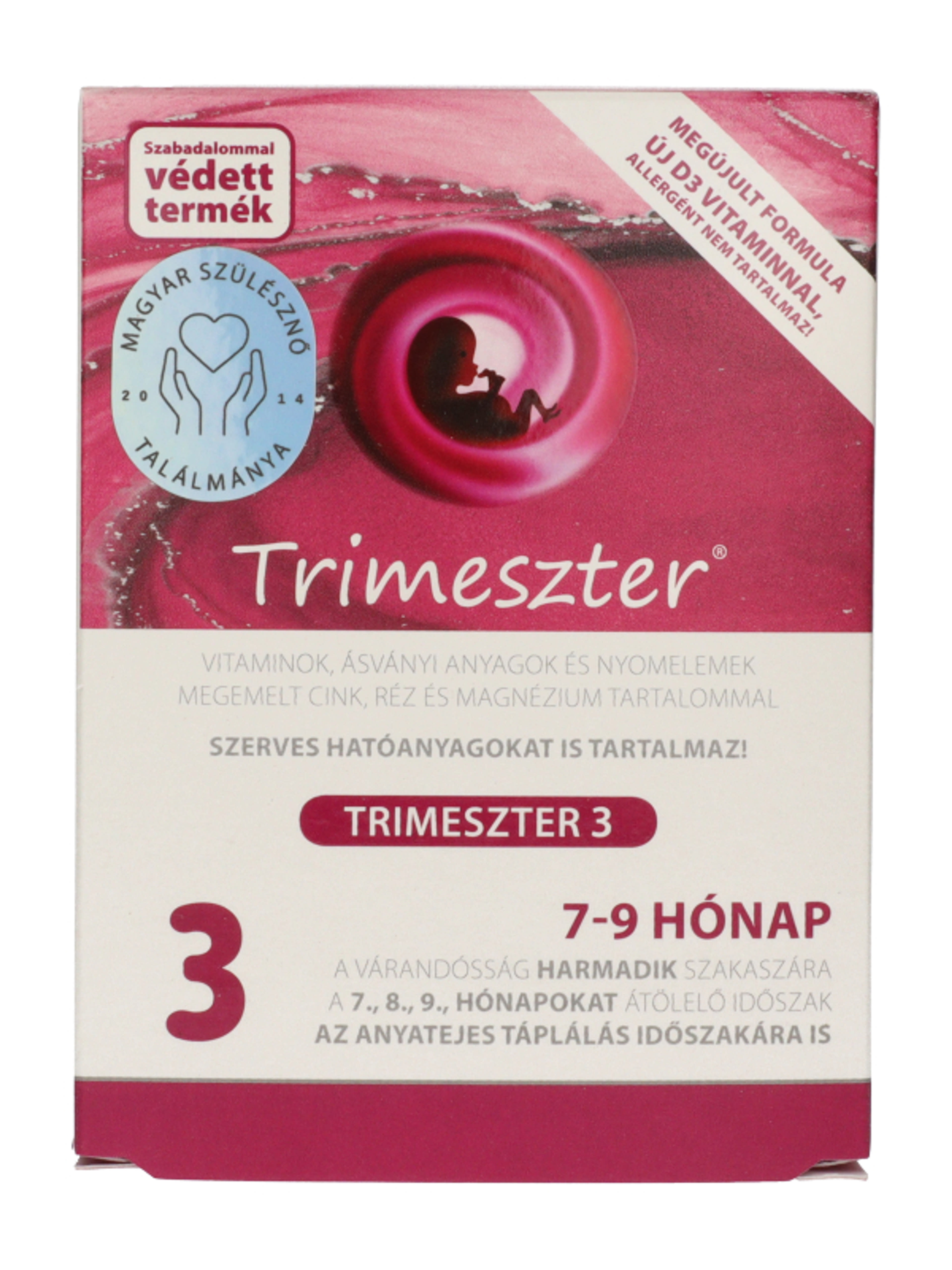 Trimeszter 3 várandós vitamin 7-9 hónap - 60 db