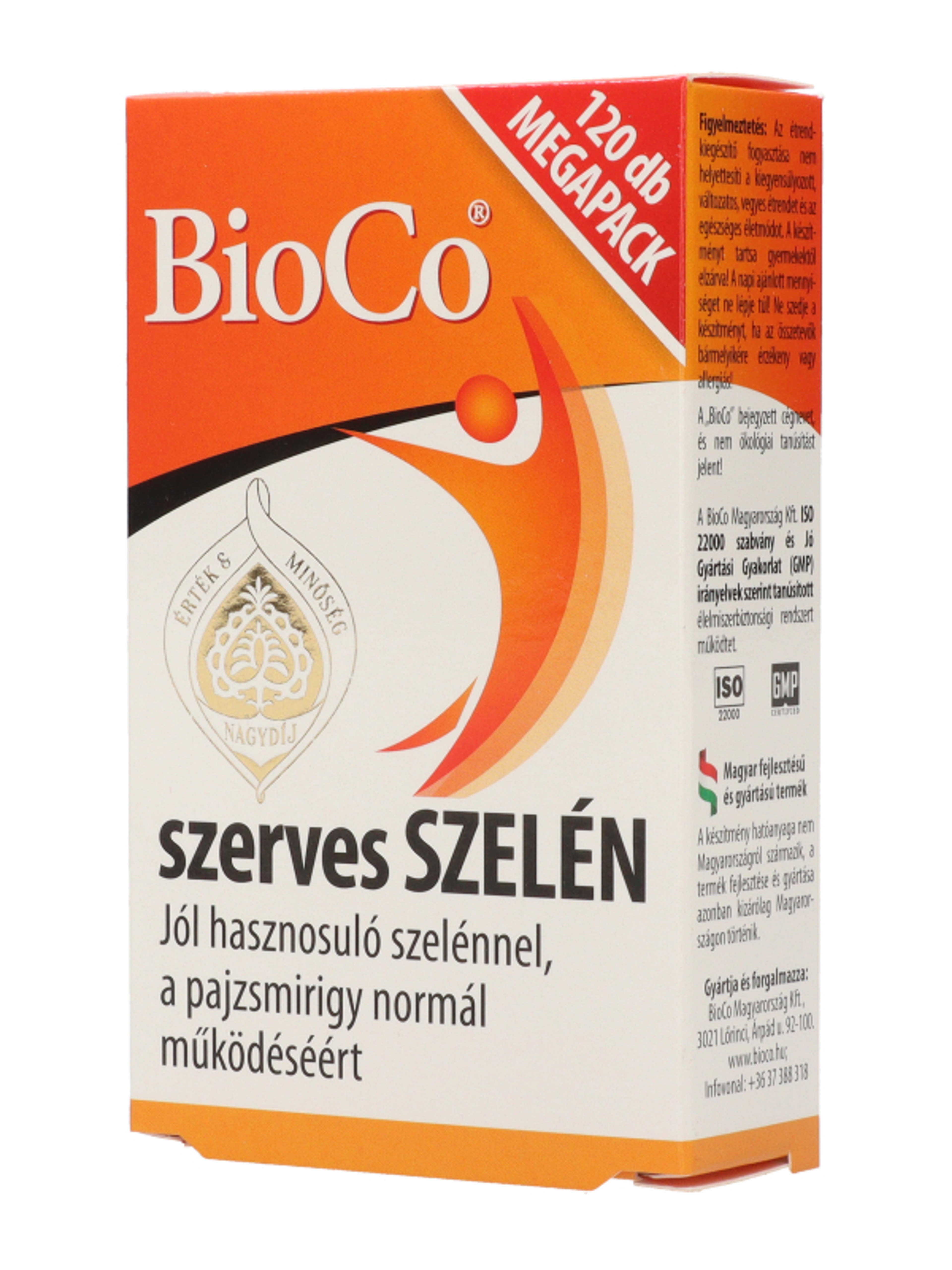 Bioco szerves szelén megapack tabletta - 120 db-5