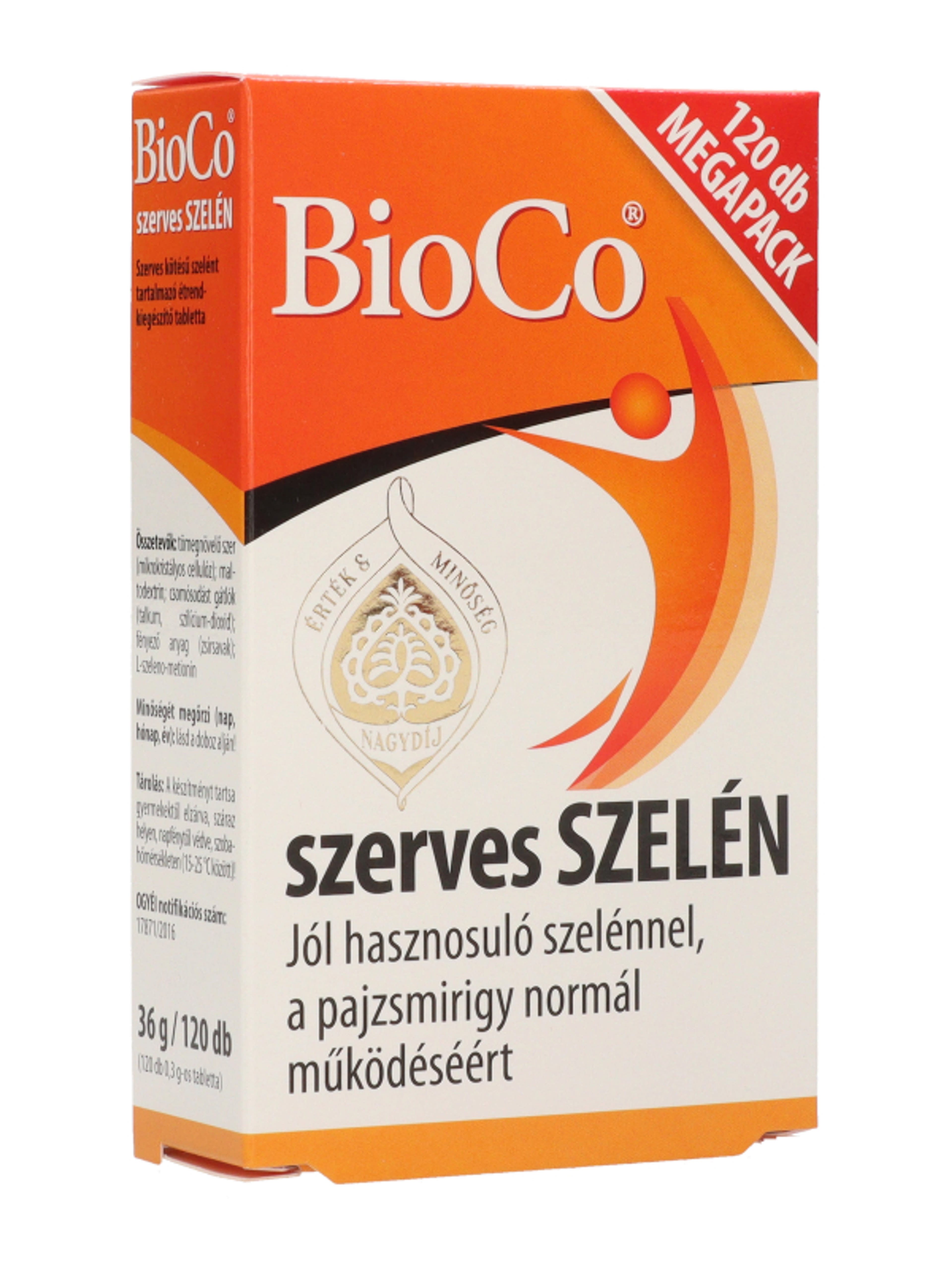 Bioco szerves szelén megapack tabletta - 120 db-7