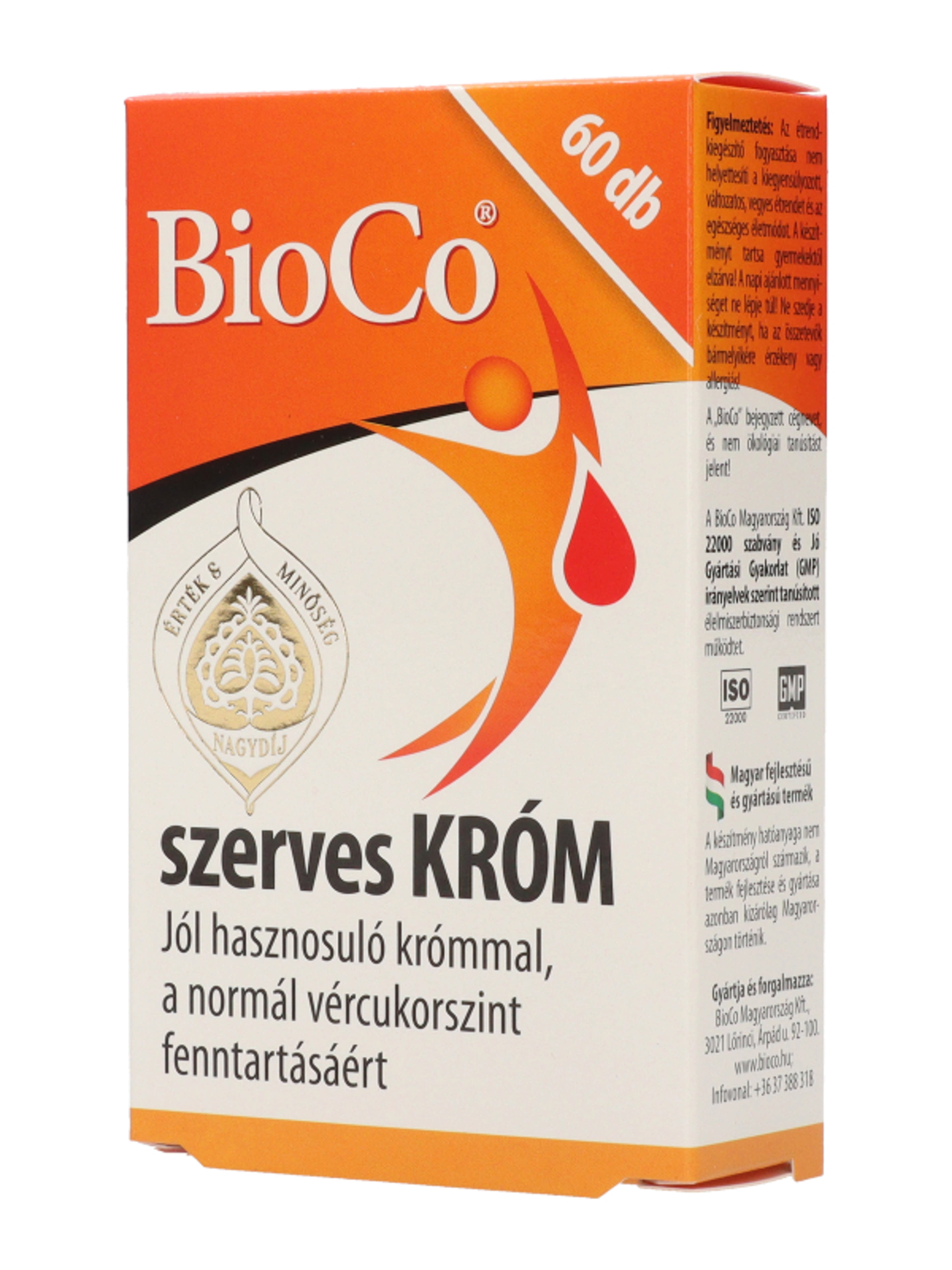 Bioco szerves króm tabletta - 60 db-5
